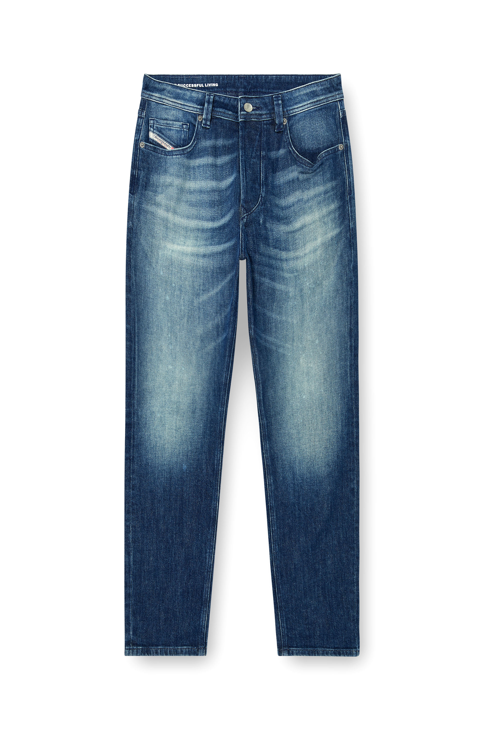 Diesel - Man's Regular Jeans 1986 Larkee-Beex 0KBBR, Dark Blue - 2