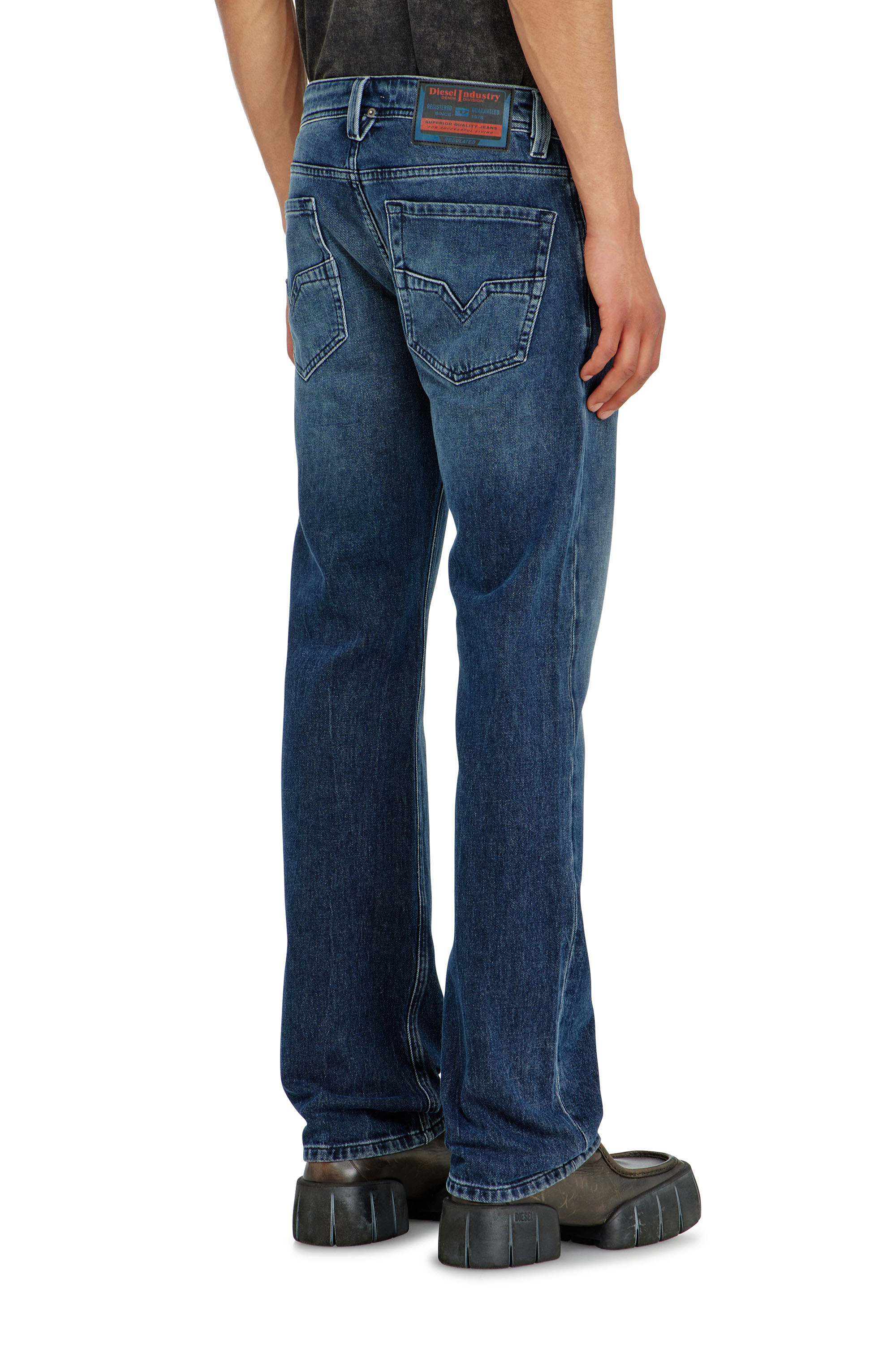 Diesel - Man's Regular Jeans 1985 Larkee 0KBBM, Dark Blue - 5
