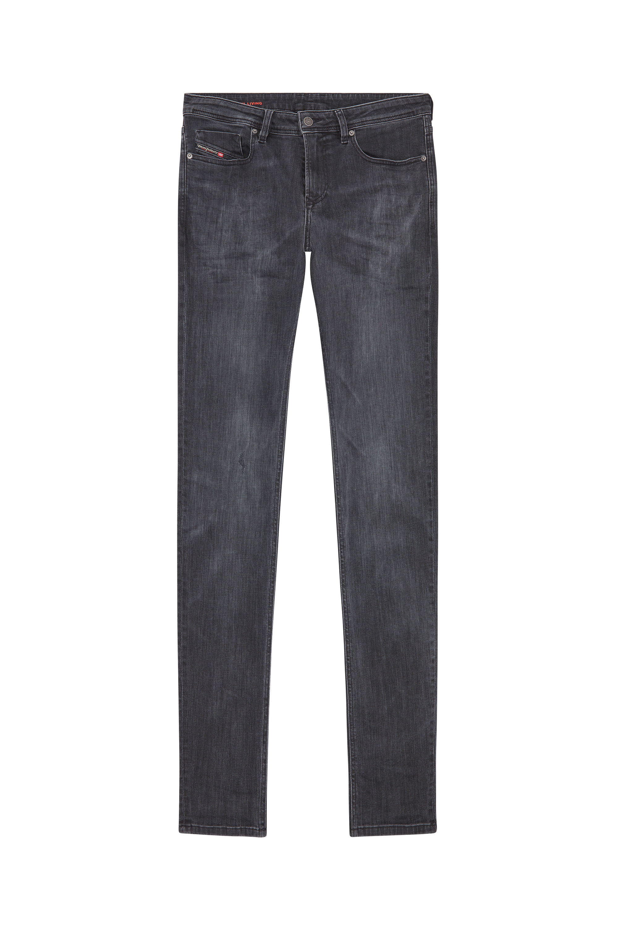 Diesel - 1979 Sleenker 0TFAR Skinny Jeans, Black/Dark grey - Image 6