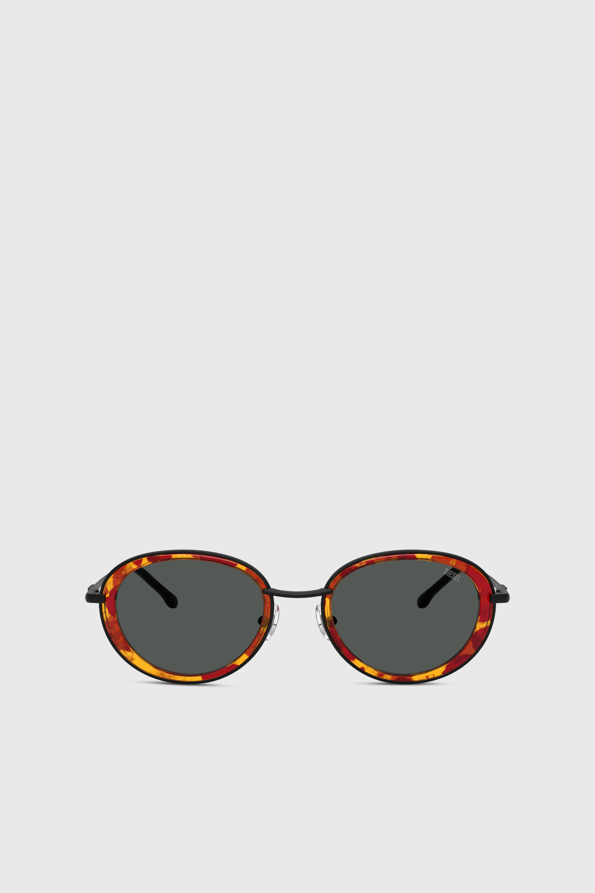 Diesel - 0DL1018, Unisex's Oval sunglasses in Black - 1