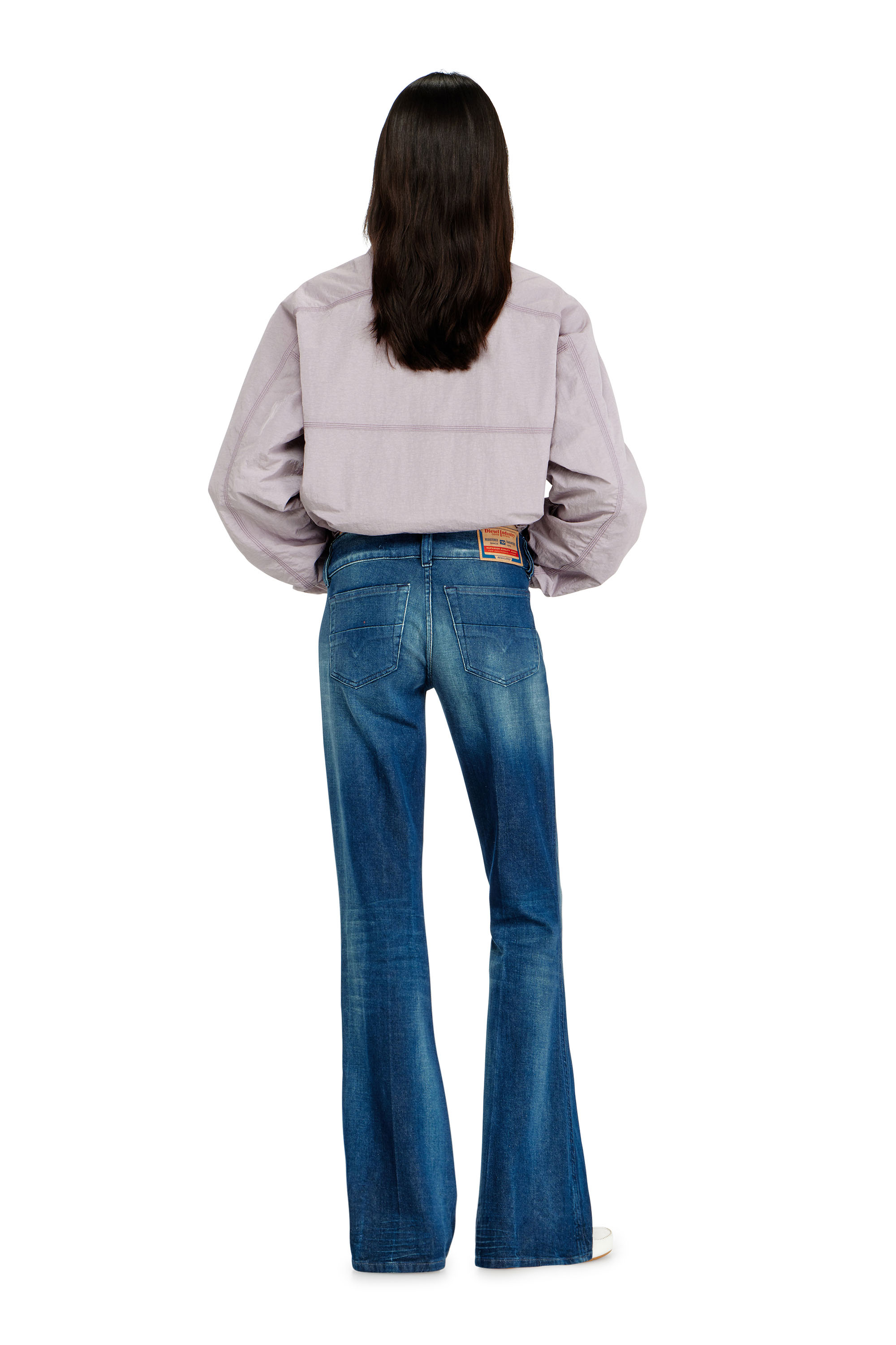 Diesel - Woman's Bootcut Jeans D-Hush 0ADBQ, Blue - 4