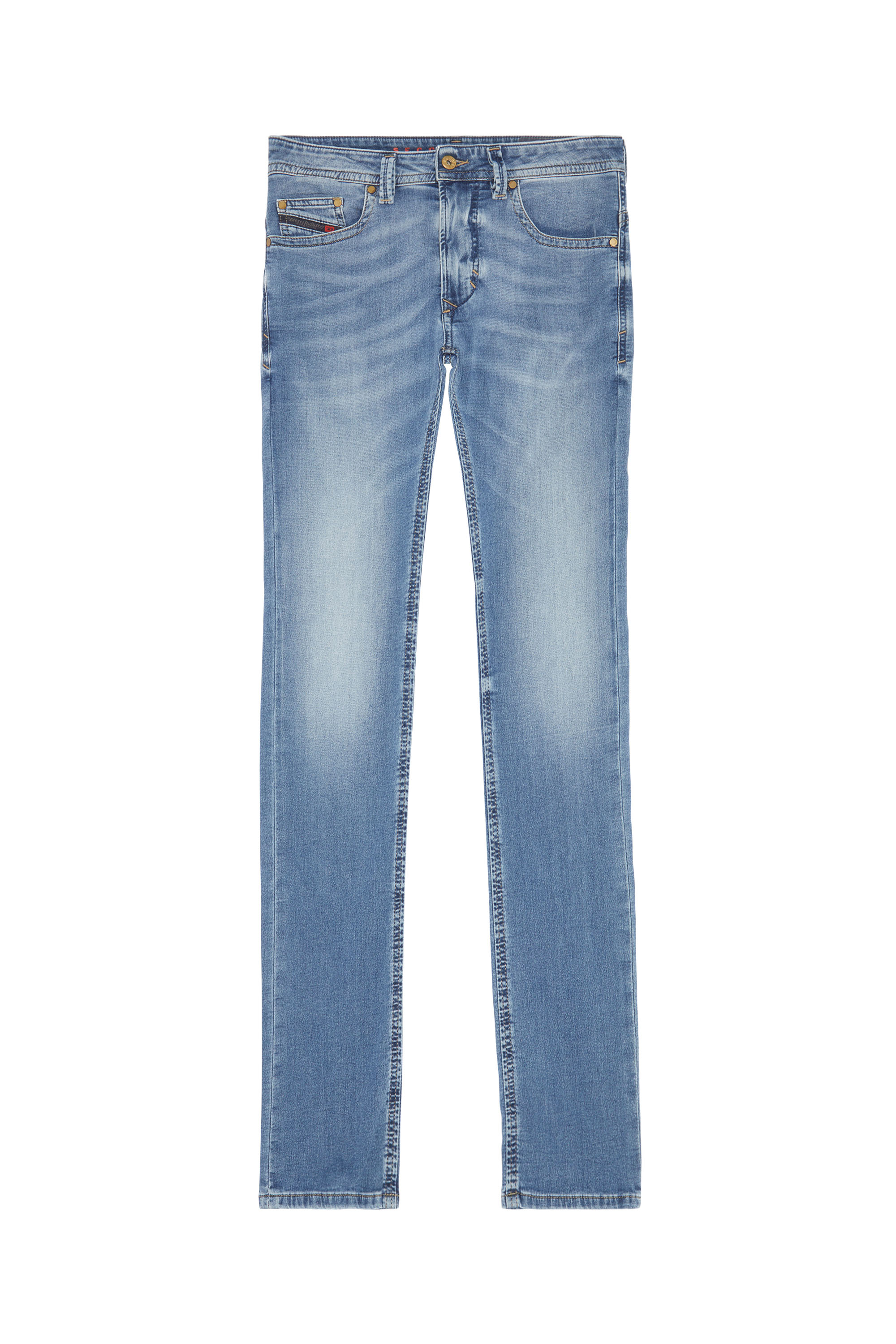 Diesel - THAVAR JoggJeans&reg;, Man's Diesel Man - Jeans Light blue in Medium blue - 1