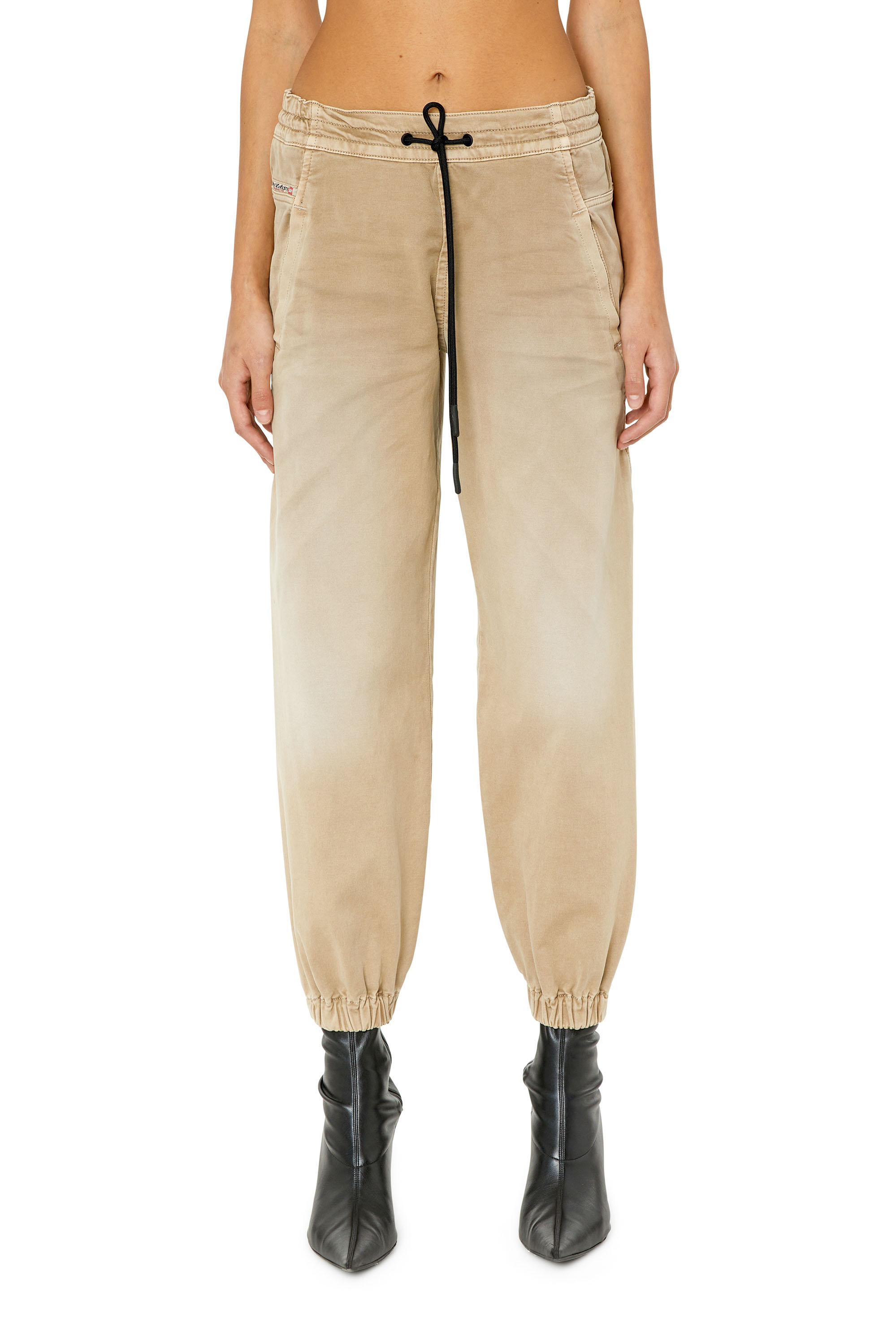Diesel - Krailey JoggJeans® 0670M Boyfriend, Light Brown - Image 1