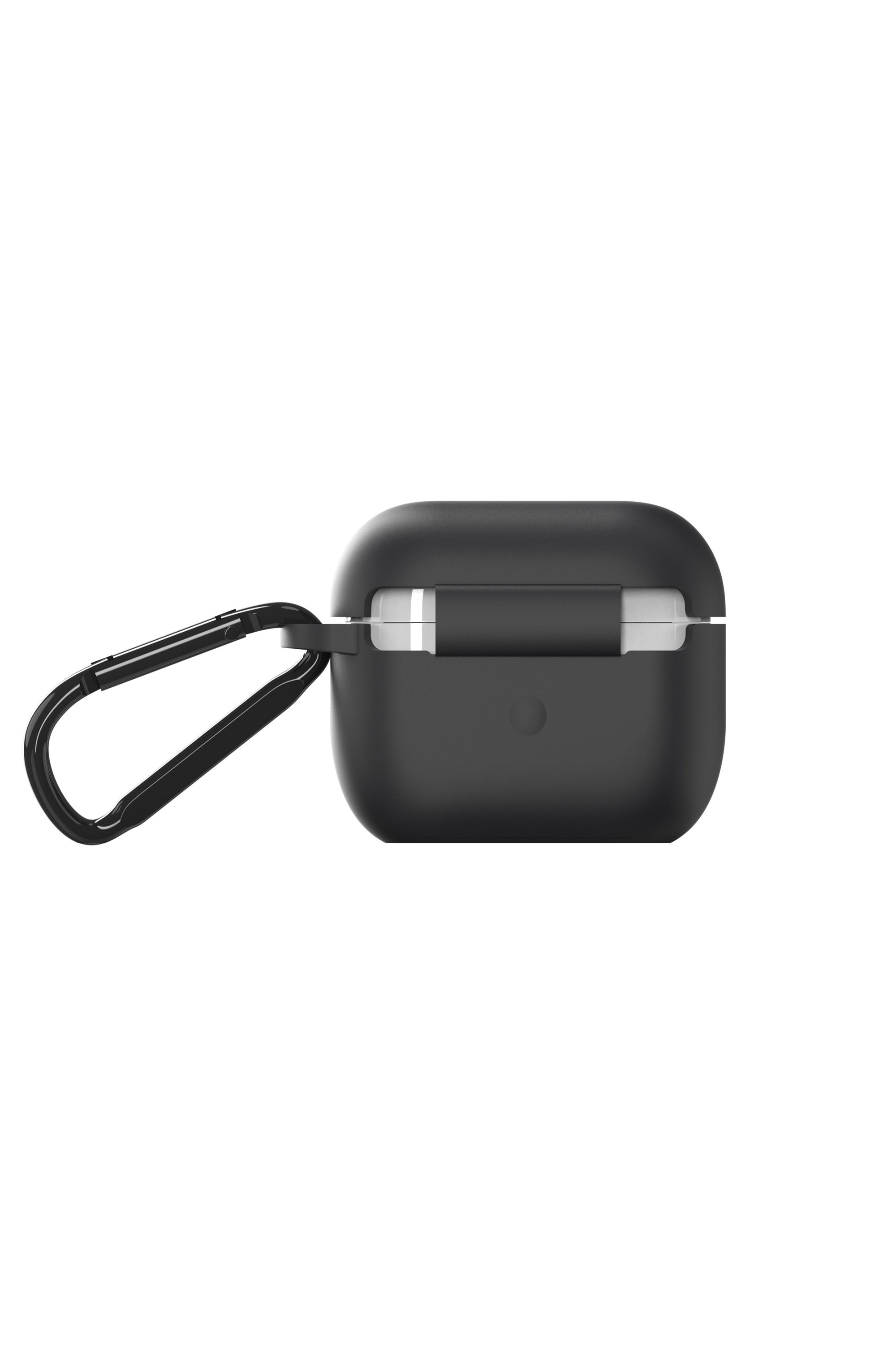 Diesel - 45829 AIRPOD CASE, Unisex Airpod case silicone  for AirPods 4 in Black - Image 2