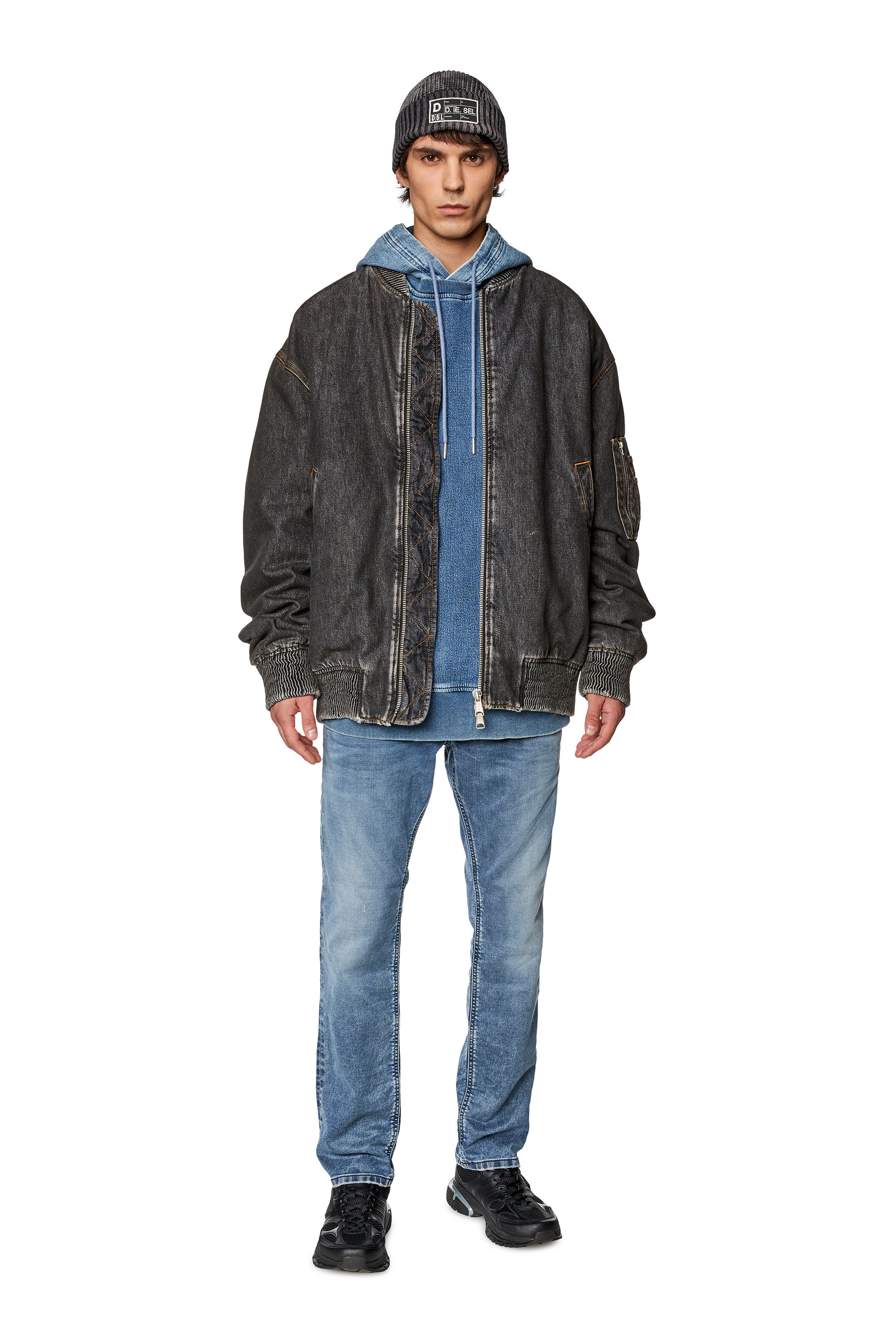 Diesel - Tapered 2030 D-Krooley Joggjeans® 09I75, Medium blue - Image 1