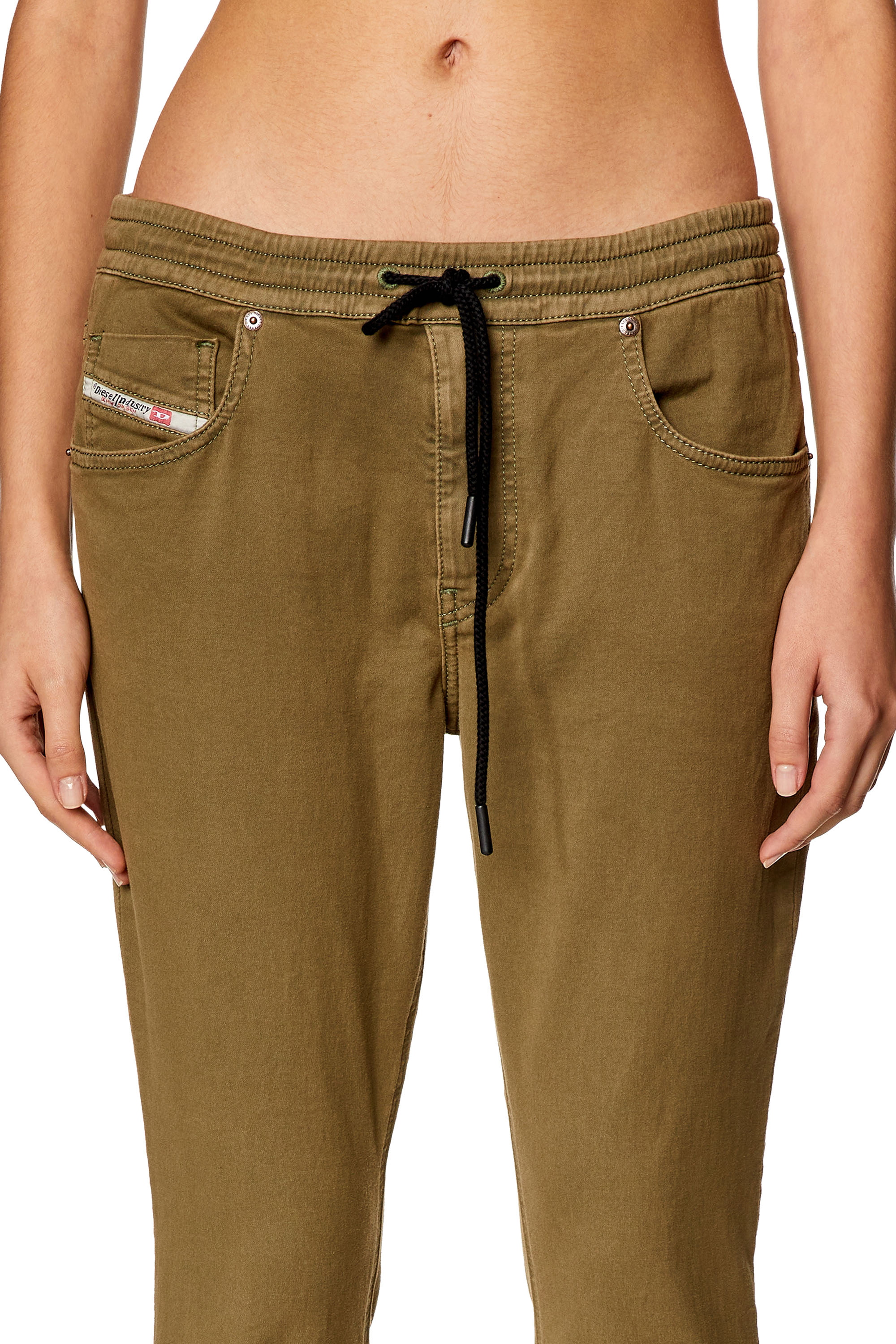 Diesel - Woman's Regular 2031 D-Krailey Joggjeans&reg; 068DY, Military Green - 5
