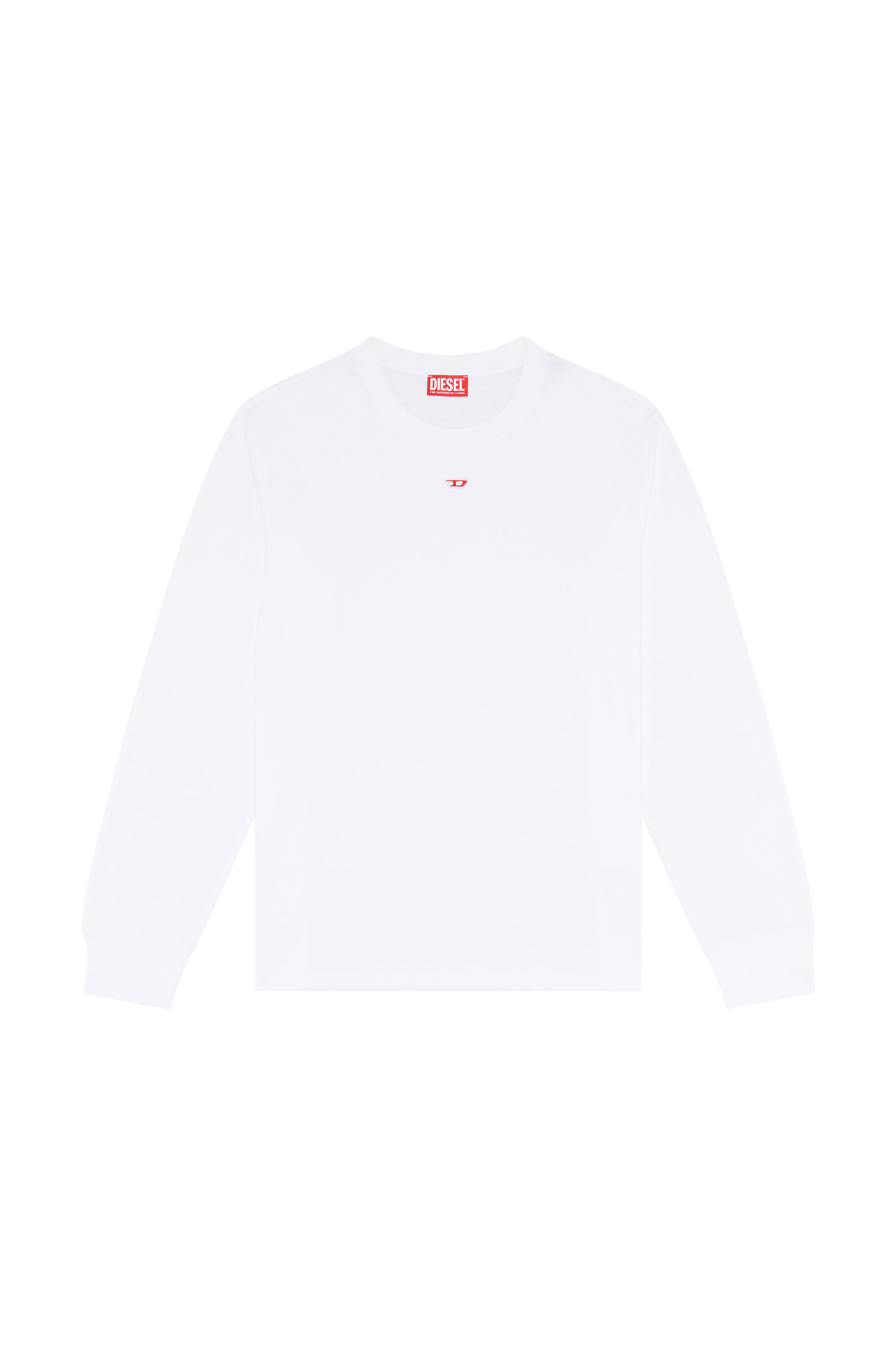 Diesel - T-JUST-LS-D, White - Image 3