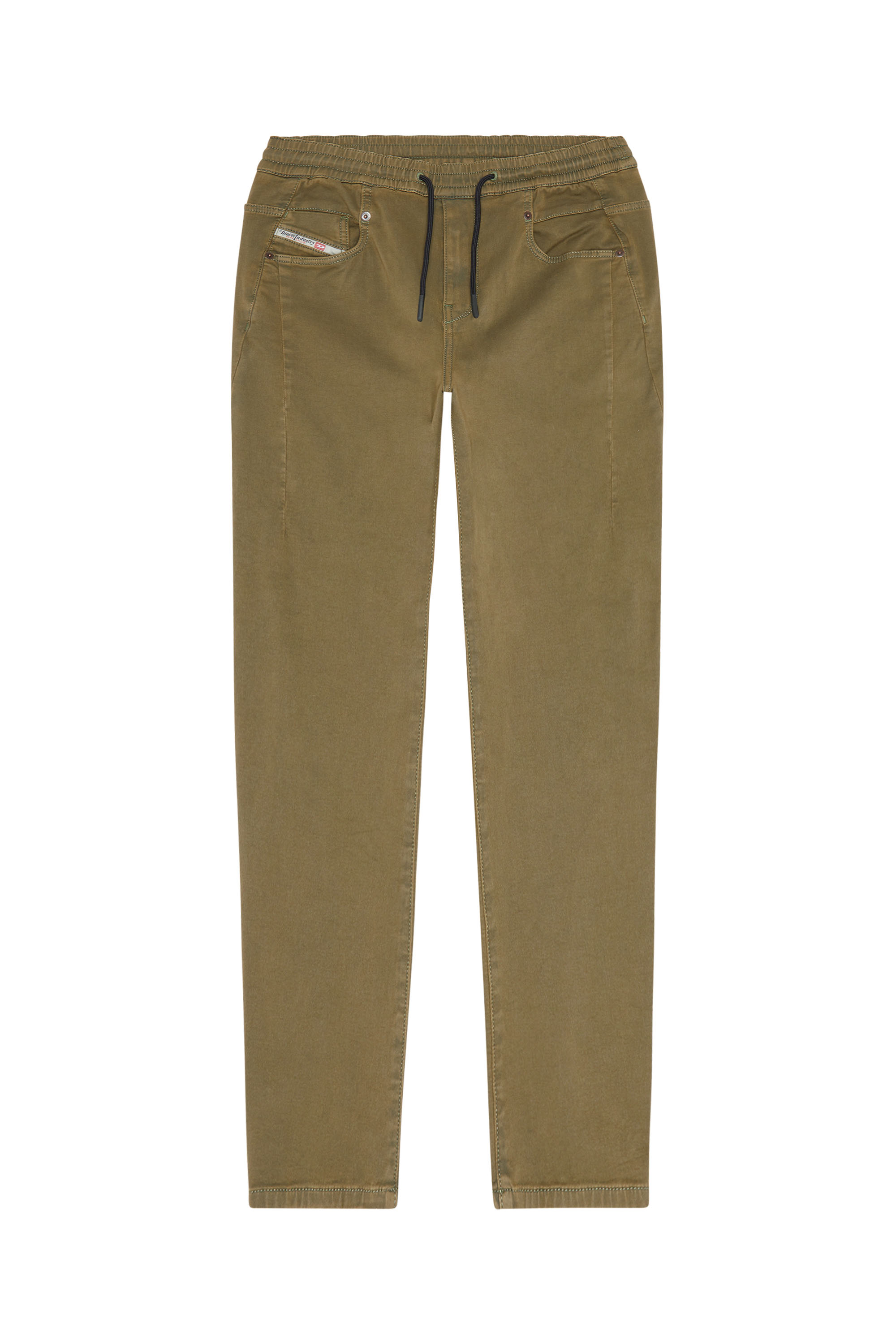 Diesel - Fayza JoggJeans® 068DY Boyfriend, Military Green - Image 5