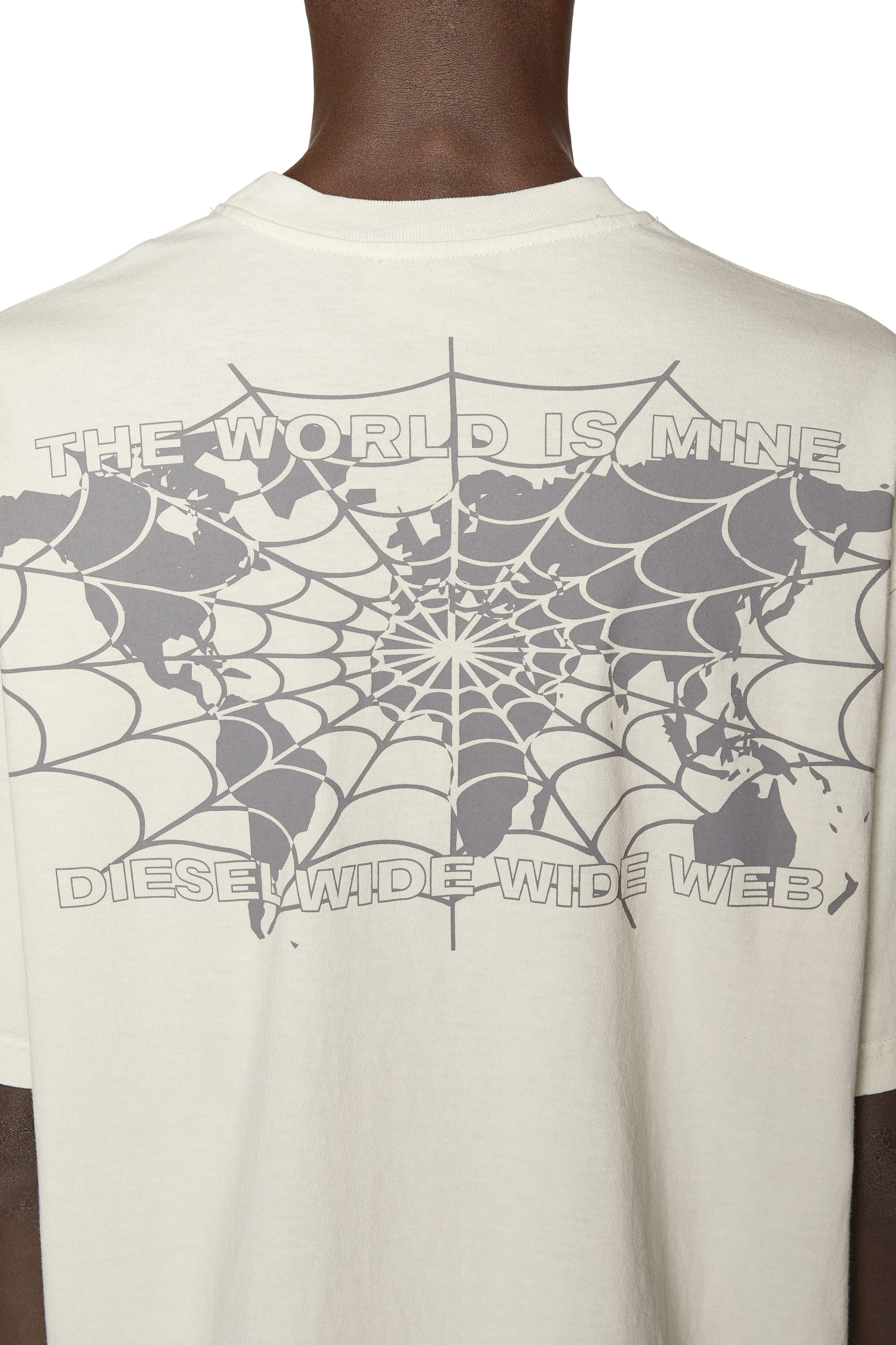Diesel - T-WASH-L5, Light Grey - Image 6