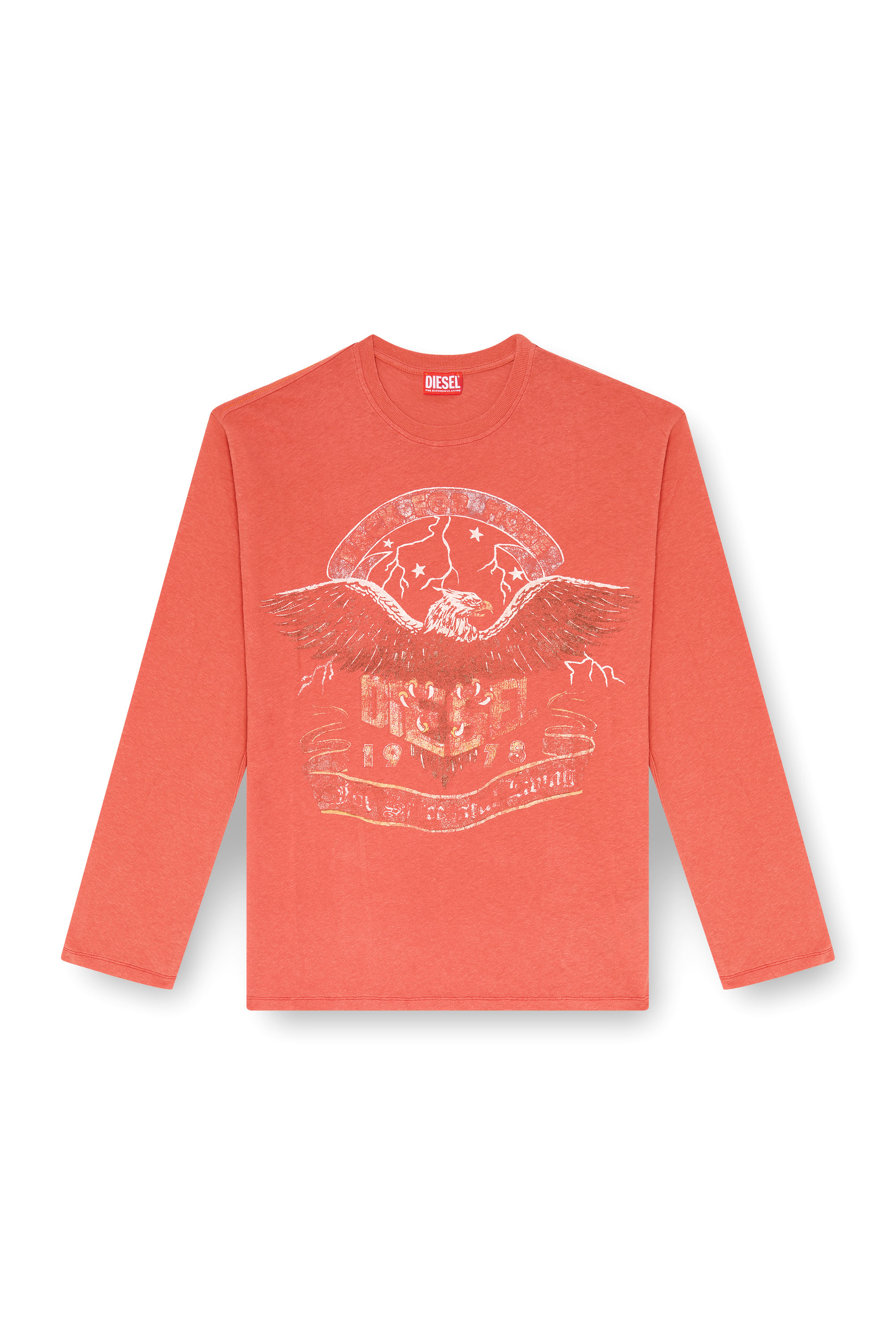 Diesel - T-GERI-LS, Man's Long-sleeve T-shirt with concert graphics in null - 2