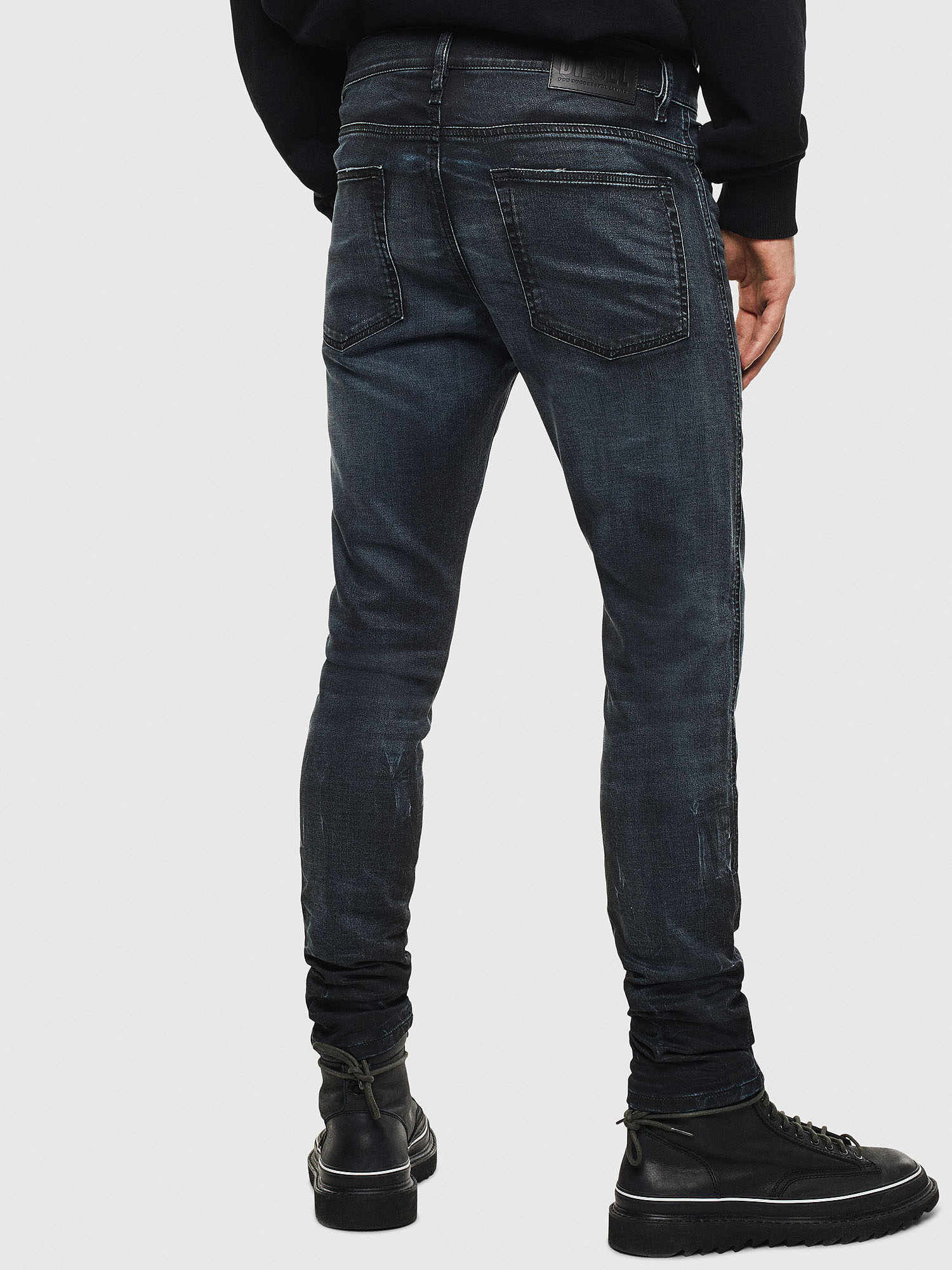 dark blue skinny jeans mens