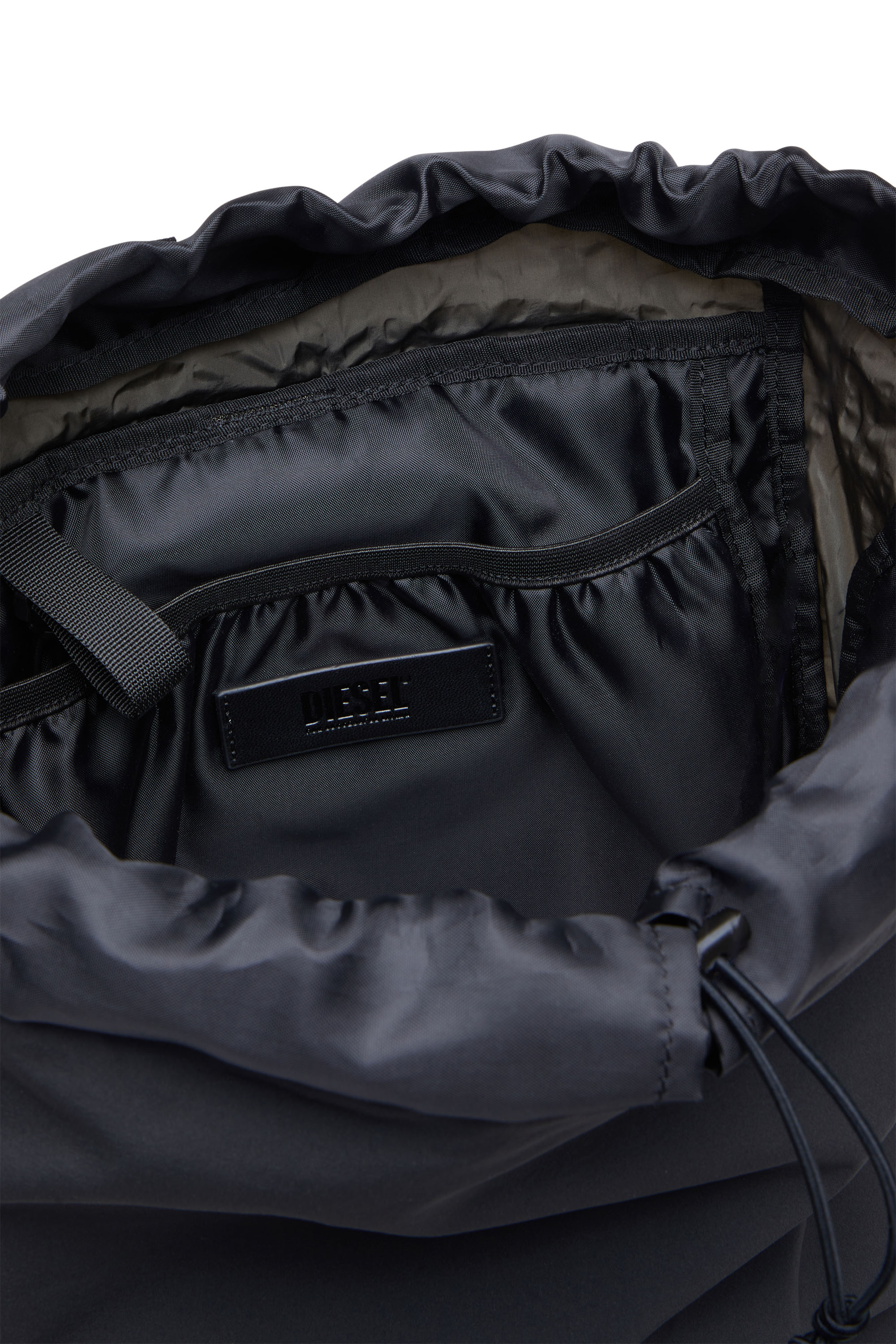 Diesel - DRAPE BACKPACK X, Black - Image 4