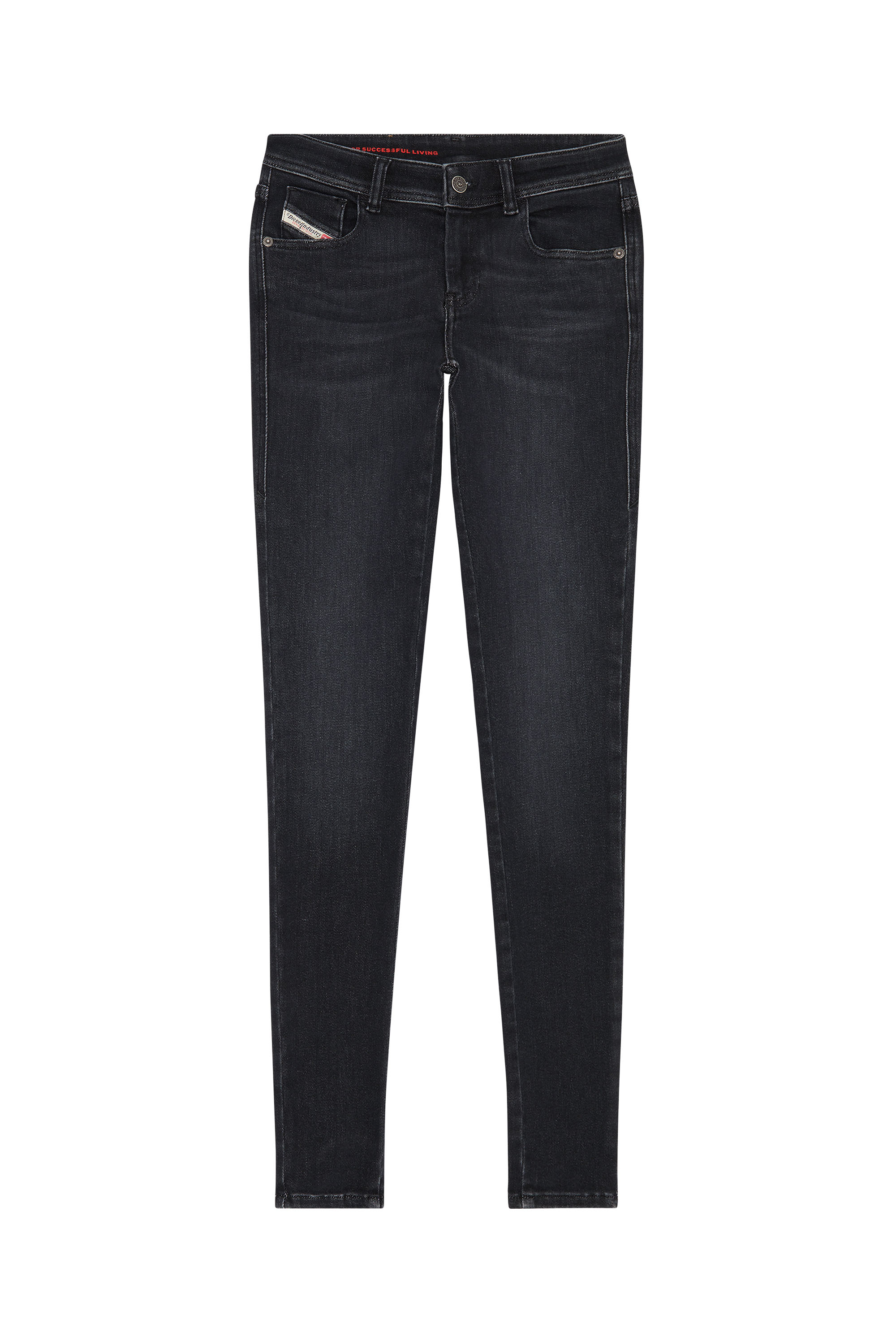 2017 Slandy 09D96 Super skinny Jeans, Black/Dark grey - Jeans