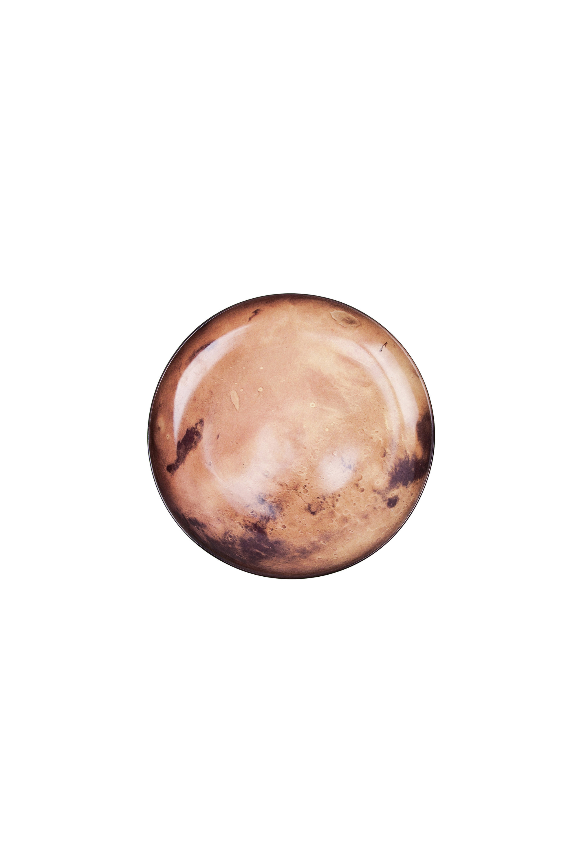 Diesel - 10828 COSMIC DINER, Unisex's Porcelain dinner plate "venus" in Light Brown - 1