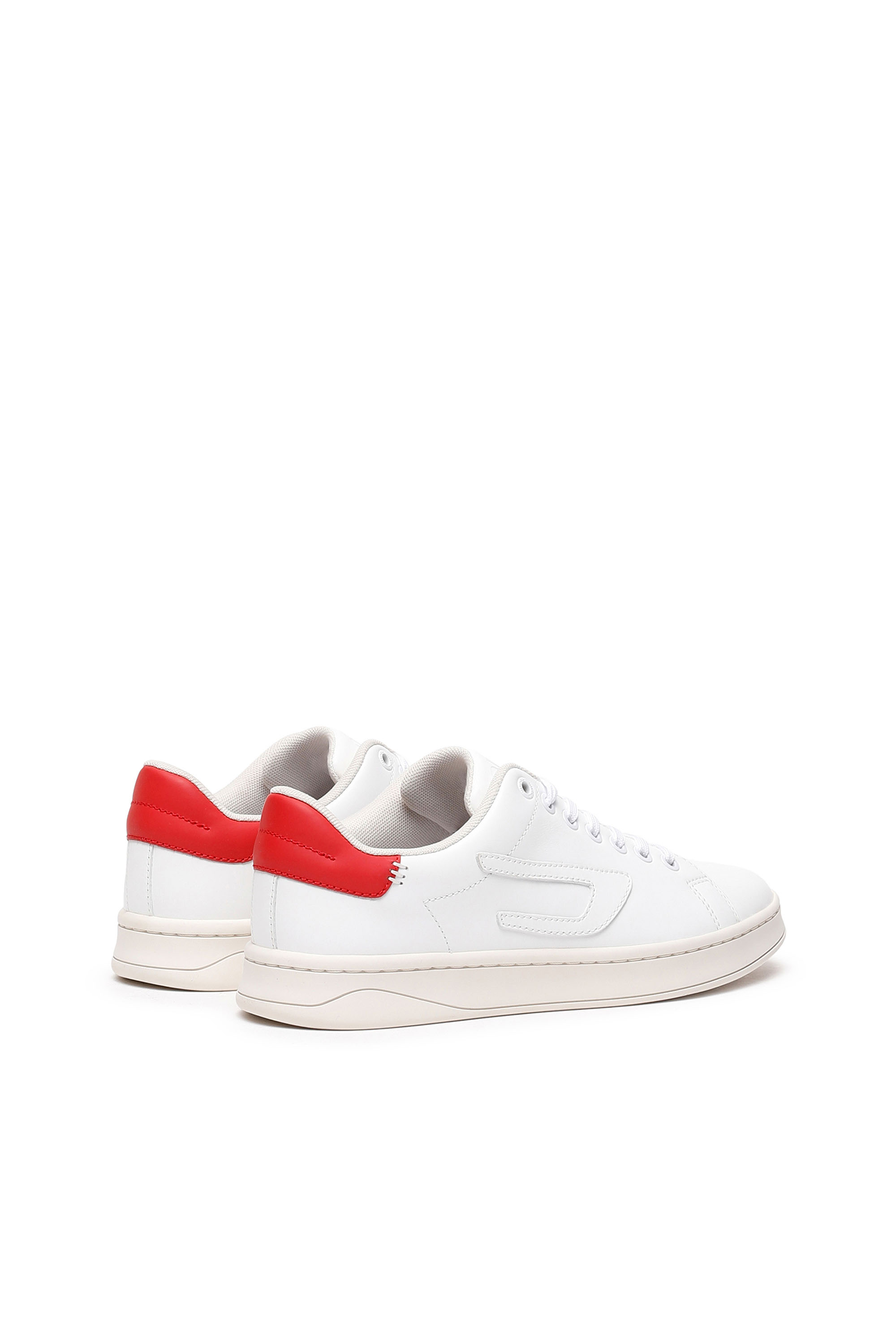 Diesel - S-ATHENE LOW W, White/Red - Image 3