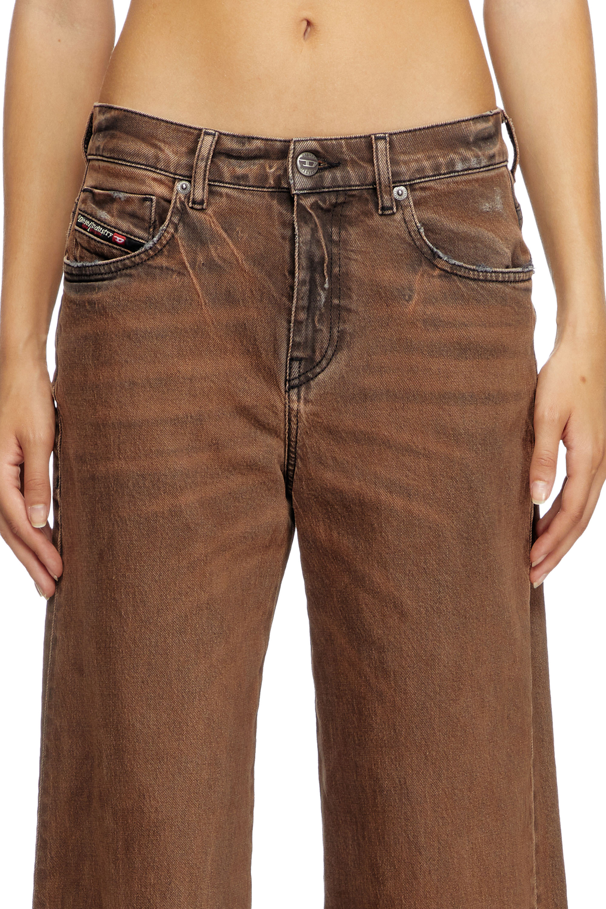 Diesel - Woman's Flare Jeans 1978 D-Akemi 09L24, Brown - 5