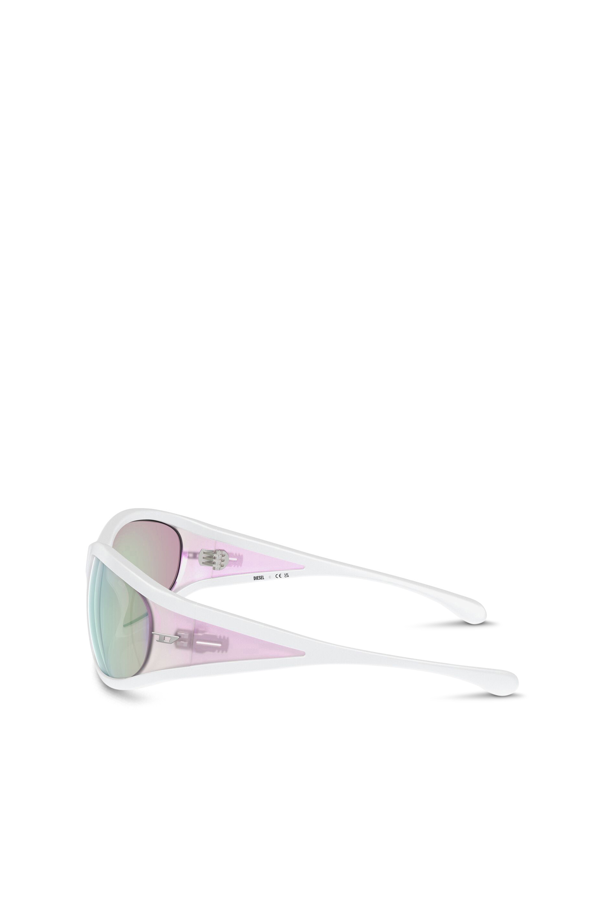 Diesel - 0DL3002, Unisex's Rectangular sunglasses in acetate in Bubble - 2