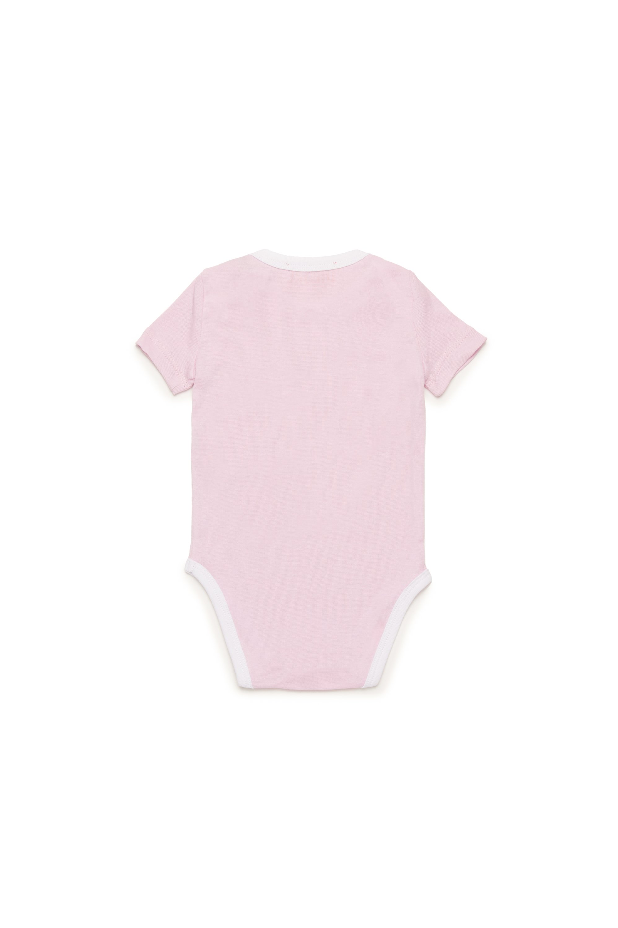 Diesel - URMAS-NB, Unisex's Born For Success newborn bodysuit in Pink - 2