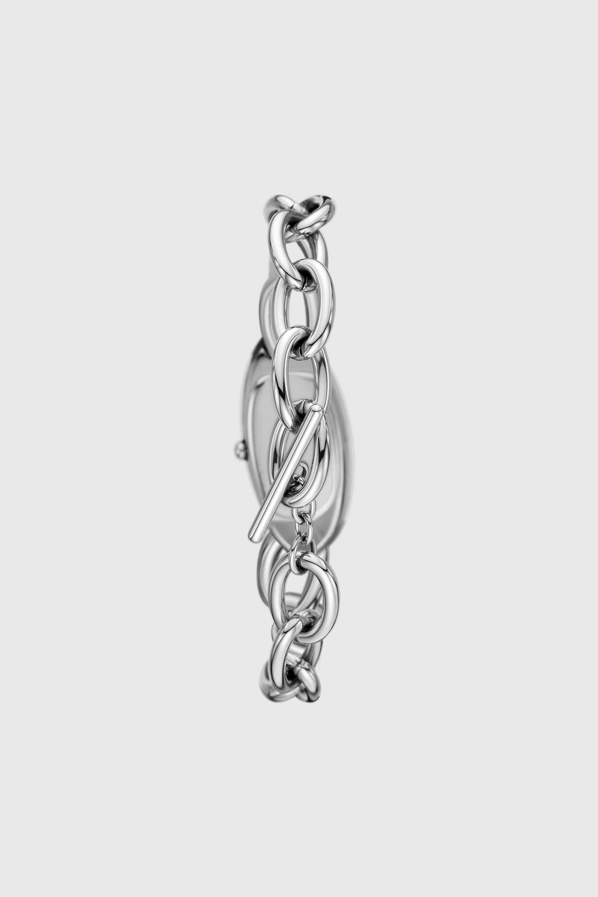 Diesel - DZ5609 WATCH, Woman's D-Era Two -Hand Stainless Steel Watch in Silver - 2