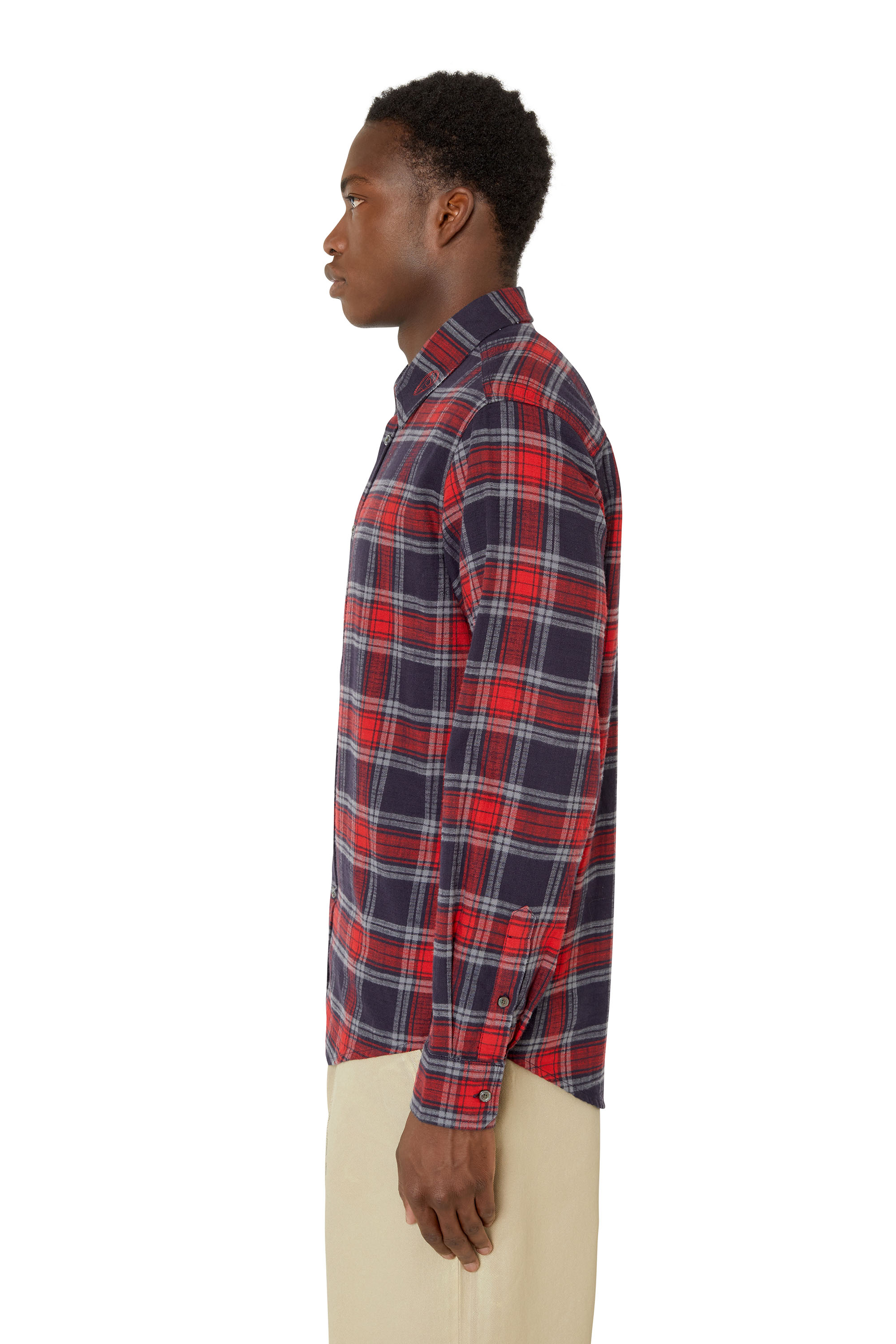 diesel plaid shirt