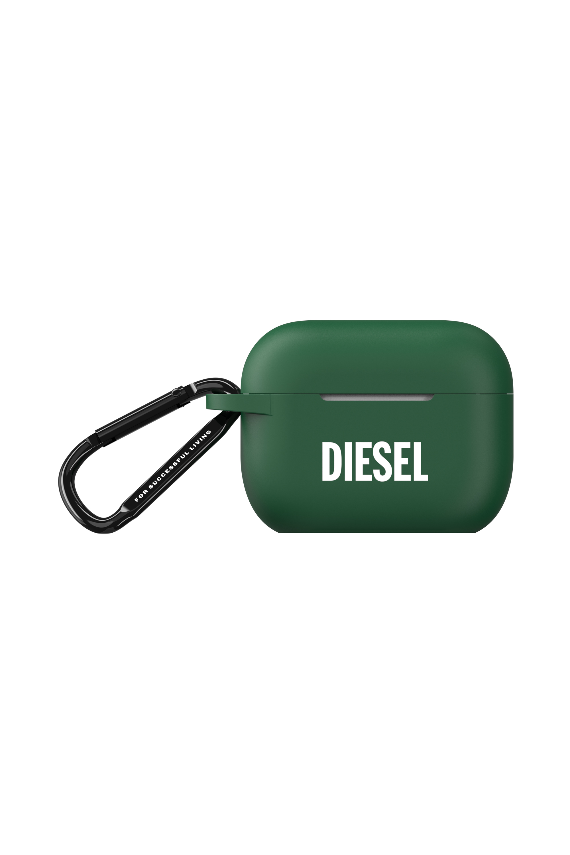 Diesel - 49671 MOULDED CASE, Unisex's Airpodcase silicone for AirPods pro in Green - 1