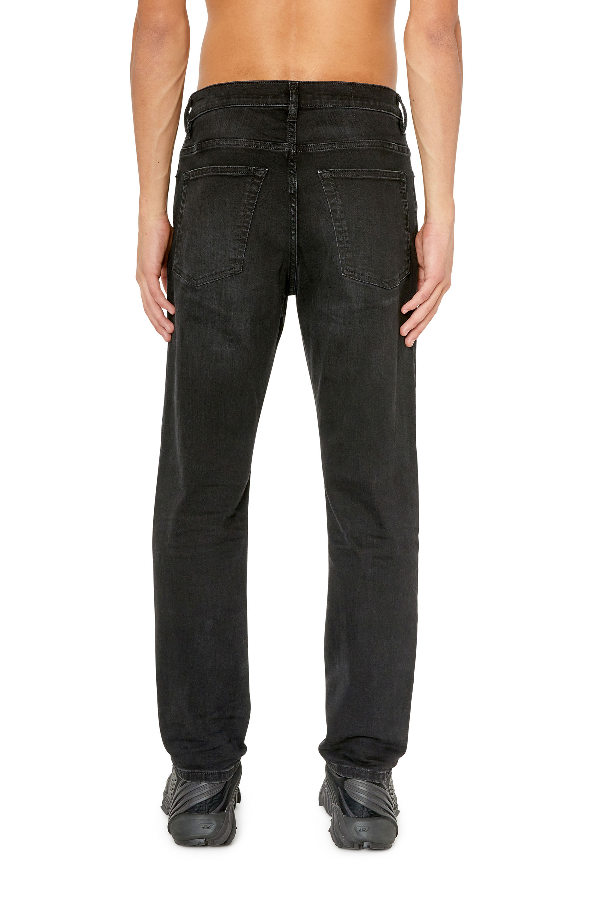 Diesel - 2005 D-Fining 0TFAS Tapered Jeans, Black/Dark grey - Image 2