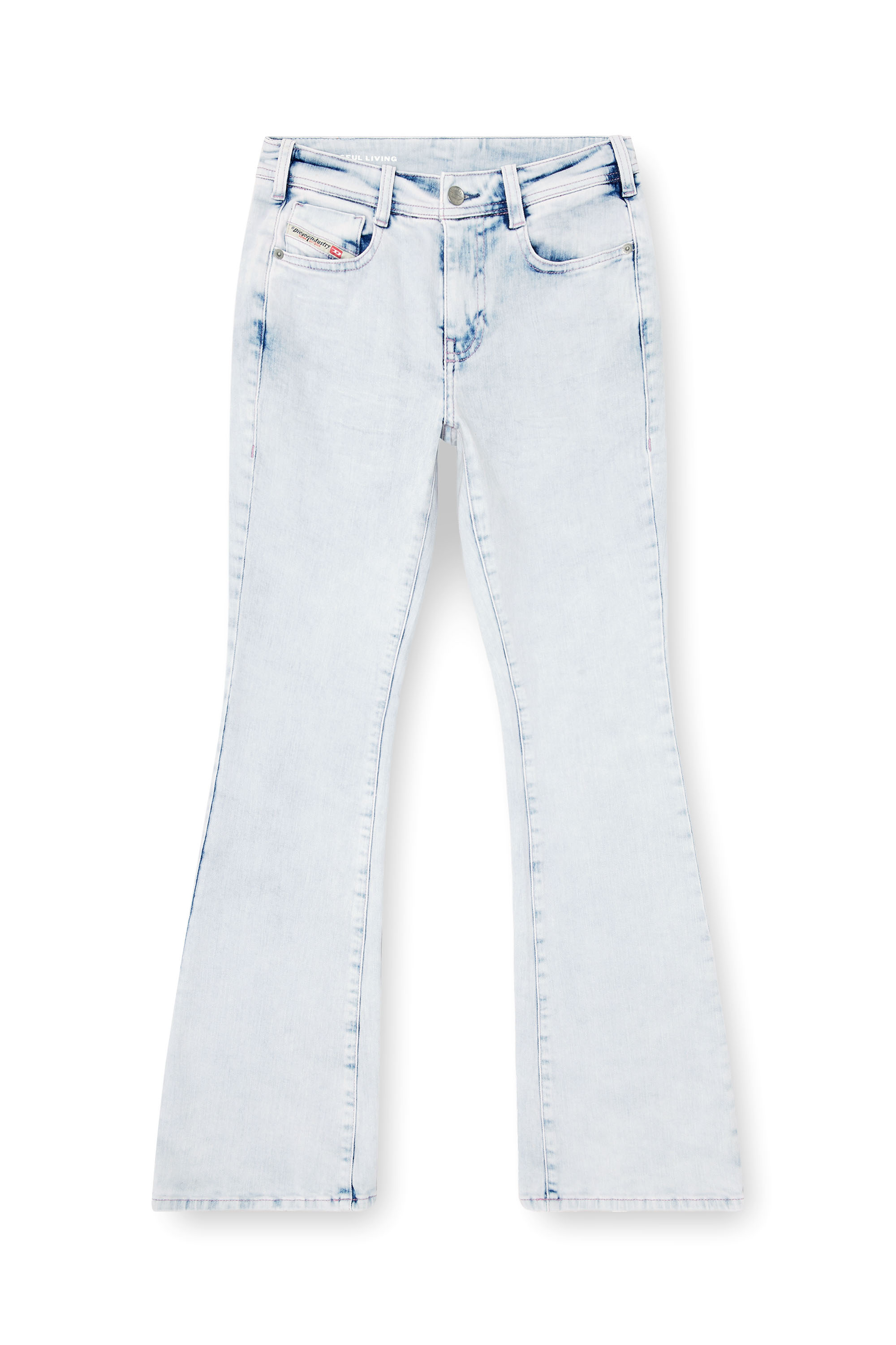 Diesel - Woman's Bootcut Jeans 1969 D-Ebbey 0HDBH, Light Blue - 6