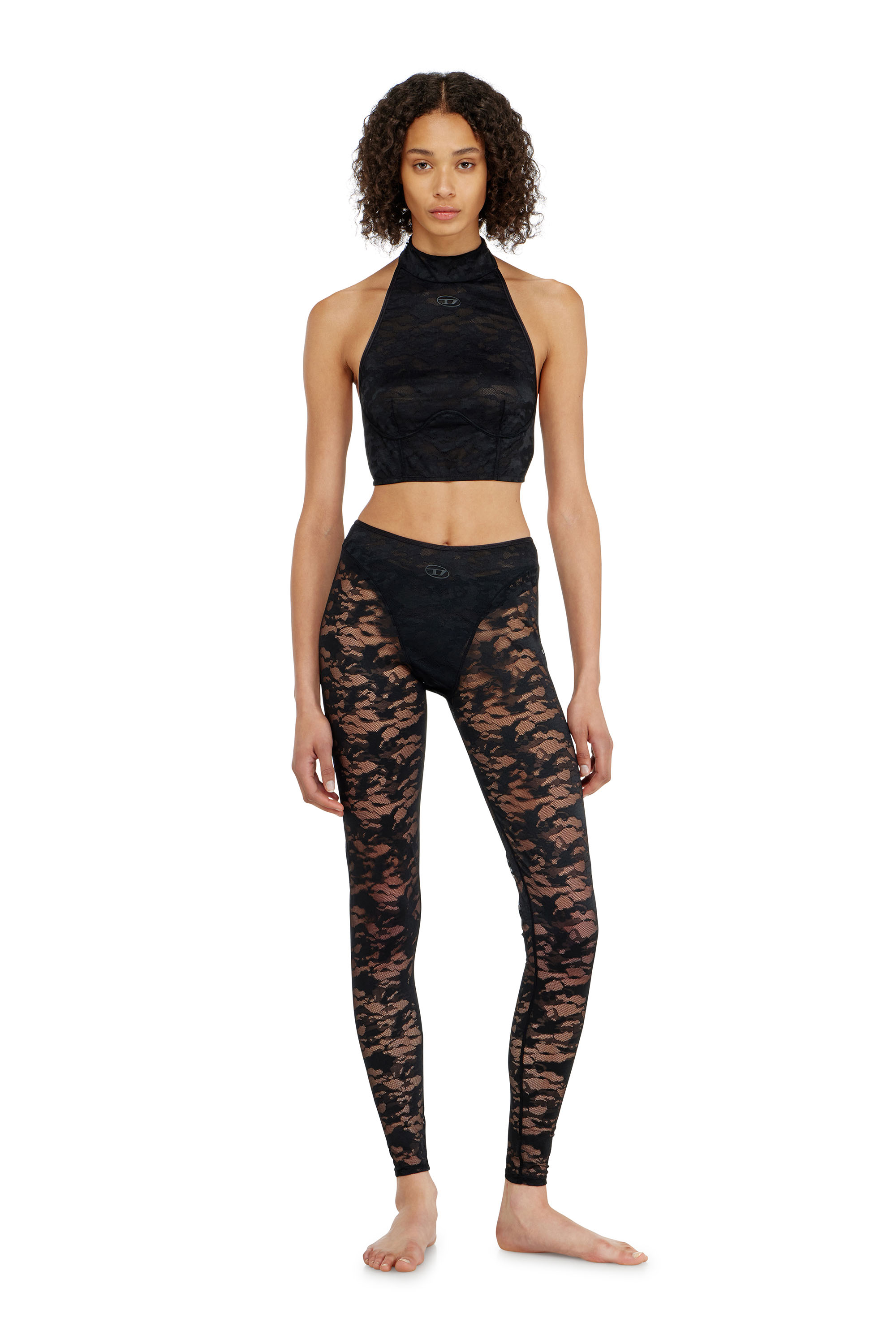Diesel - MARCIA-UTLT, Woman's Lace bralette with halter neck in null - 3