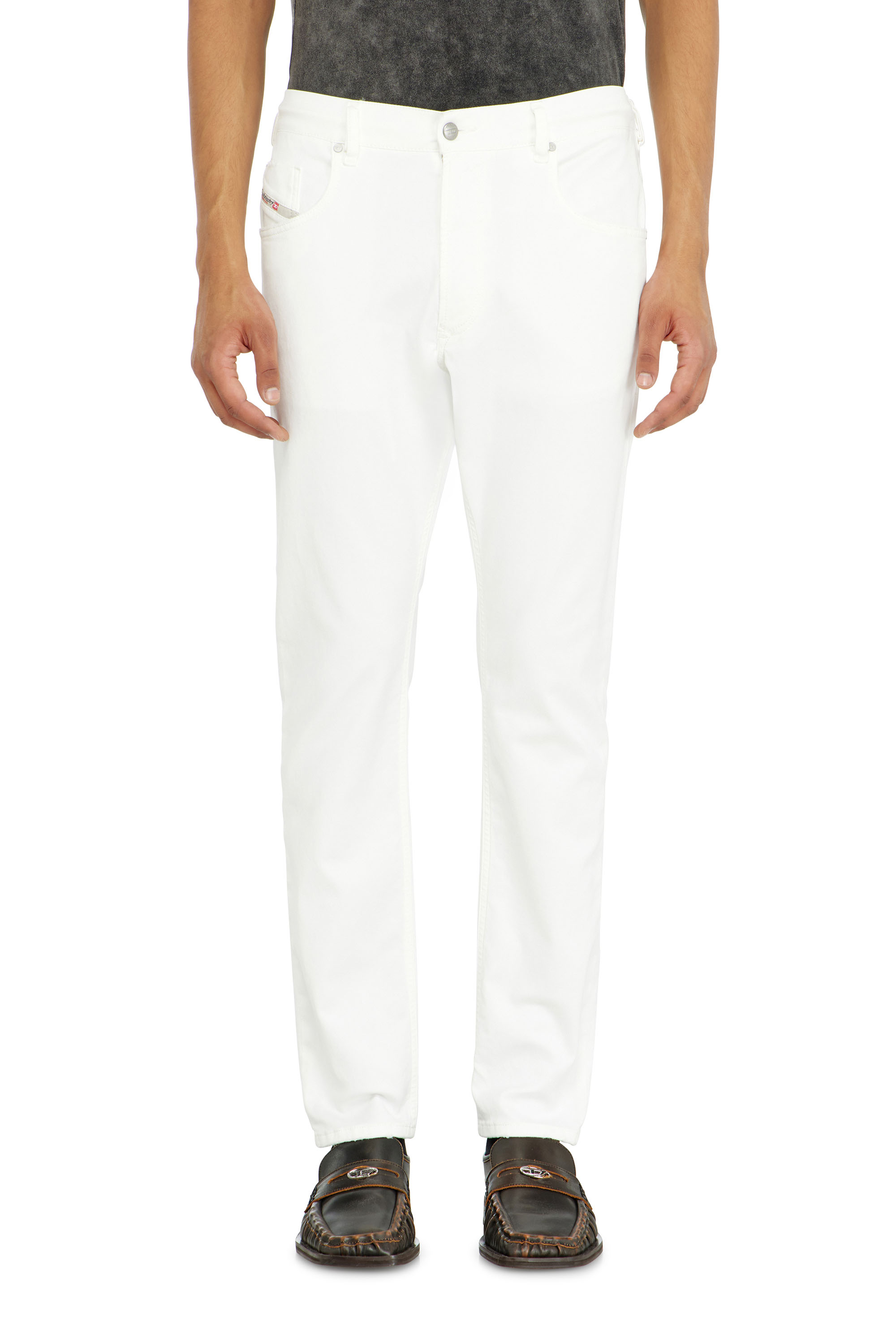 Diesel - Man's Regular 2032 D-Krooley-BW Joggjeans&reg; 068HX, White - 3