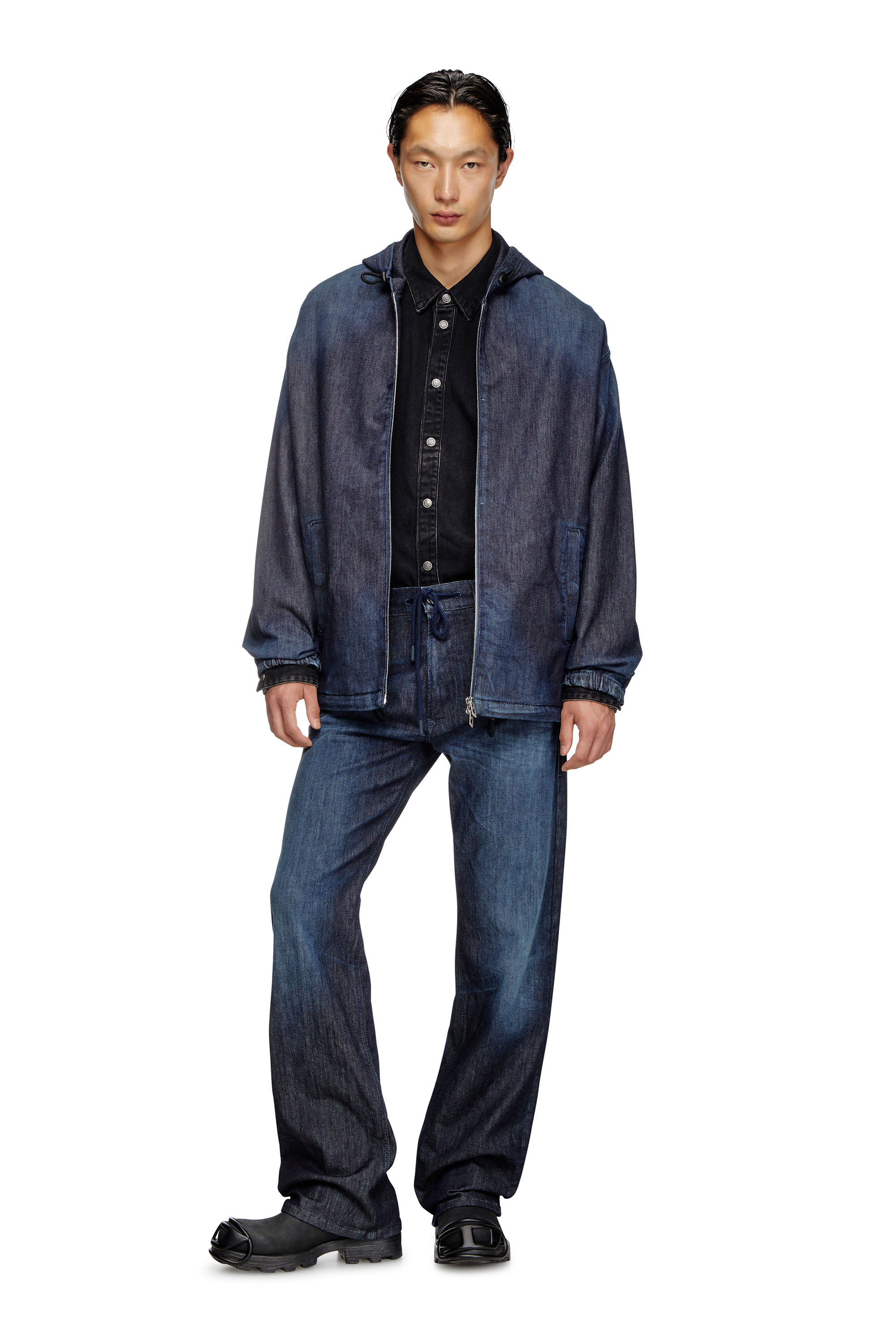 Relaxed 2080 D-Reel Joggjeans® 09L11, Dark Blue Diesel - Man's Relaxed 2080 D-Reel Joggjeans® 09L11, Dark Blue - 1