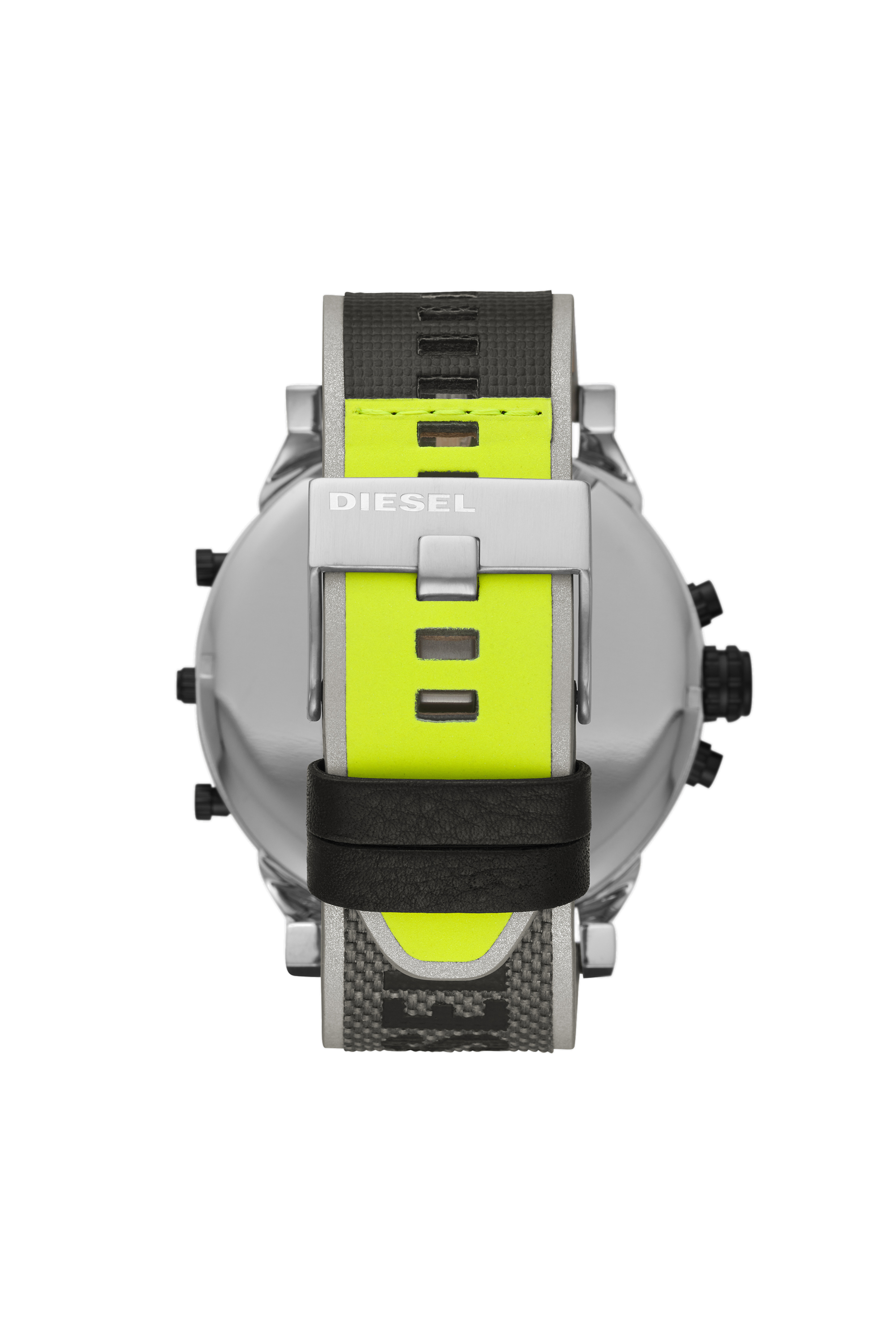 Diesel - DZ7429, Man's Mr Daddy 2.0 two-hand black nylon watch in Grey - 2