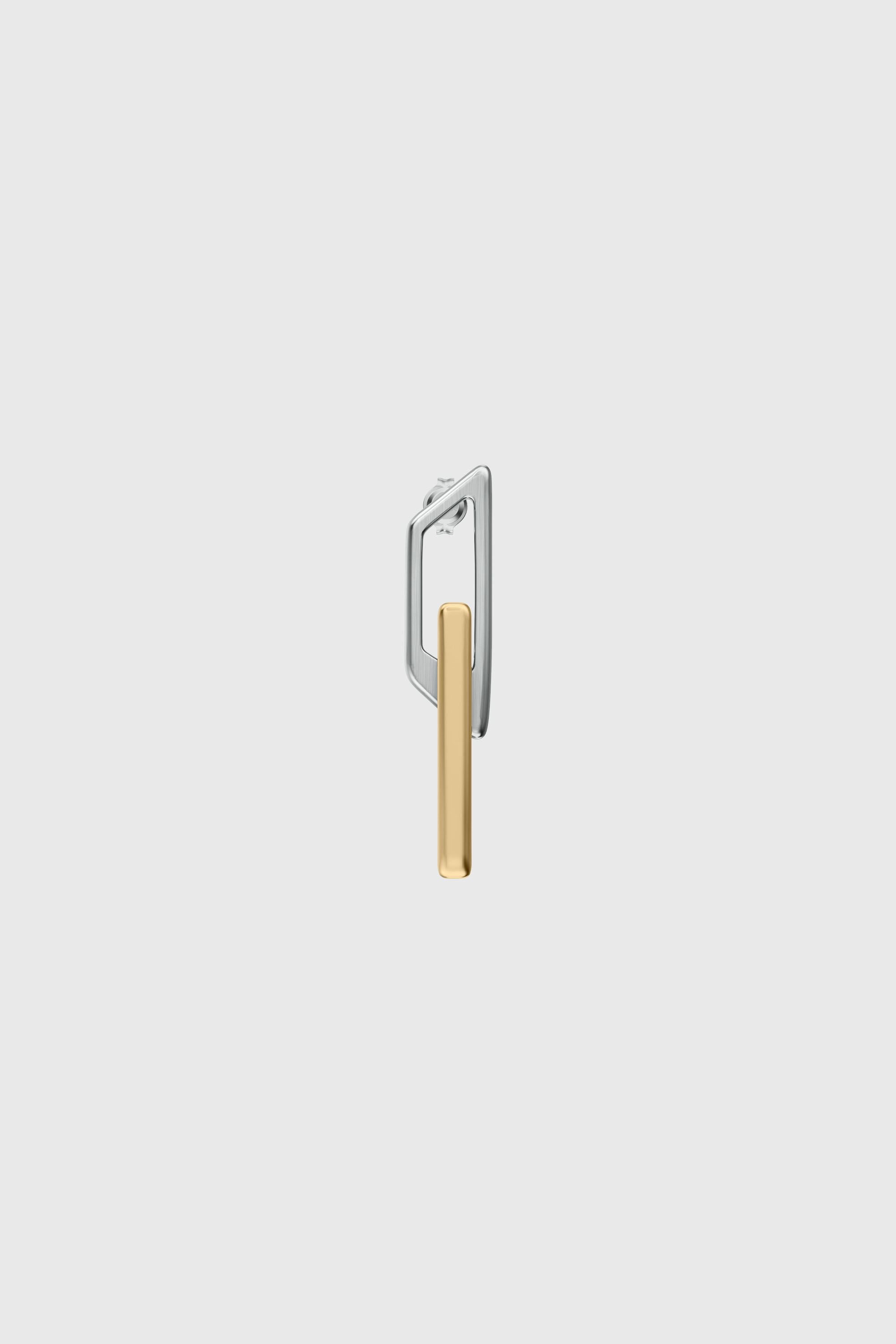 Diesel - DX1685931  JEWELLERY, Unisex's Stainless steel drop earring in Silver/Gold - 2