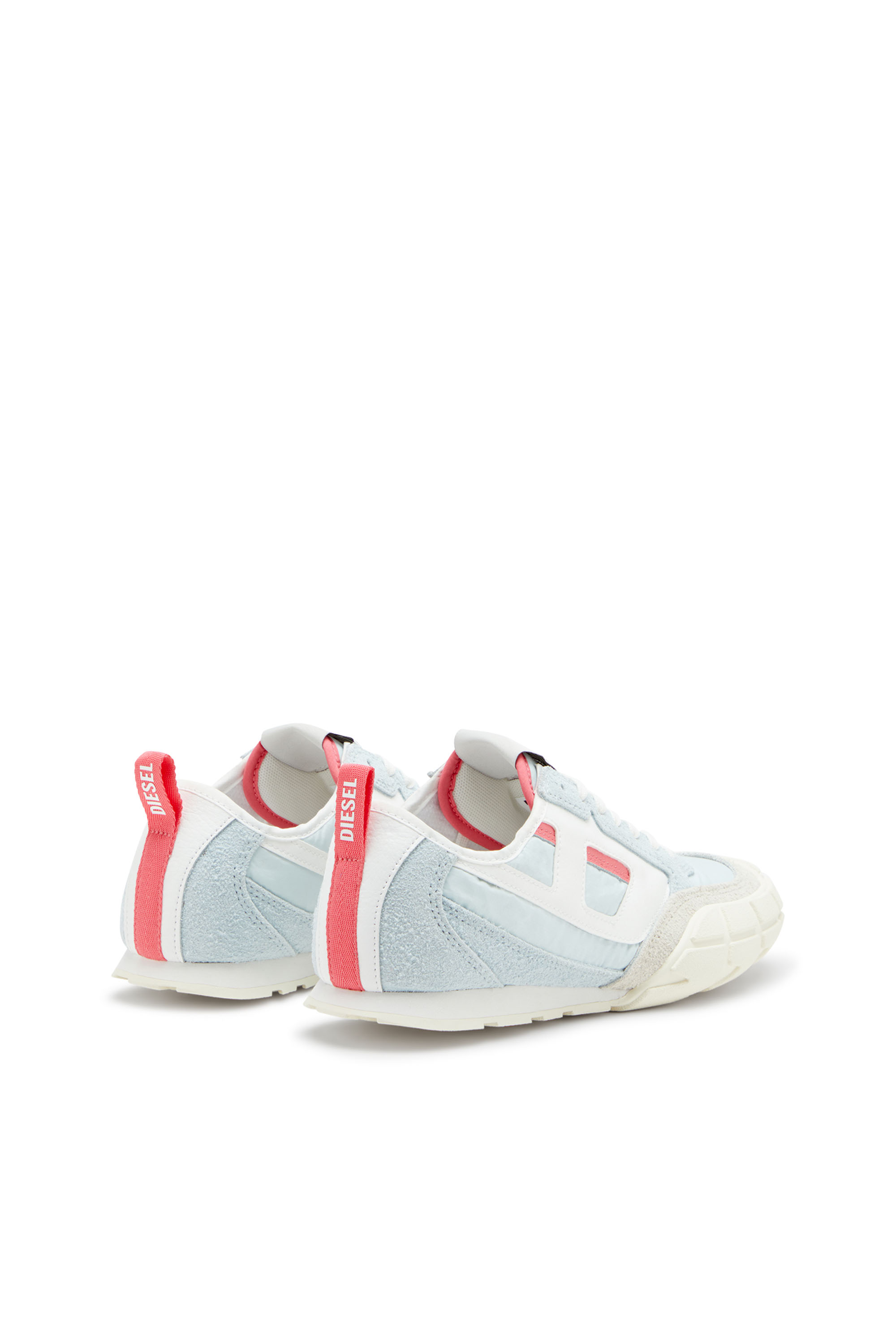 Diesel - S-PAGODHA LOW W, Woman's Sneakers in leather, suede and ripstop in null - 4