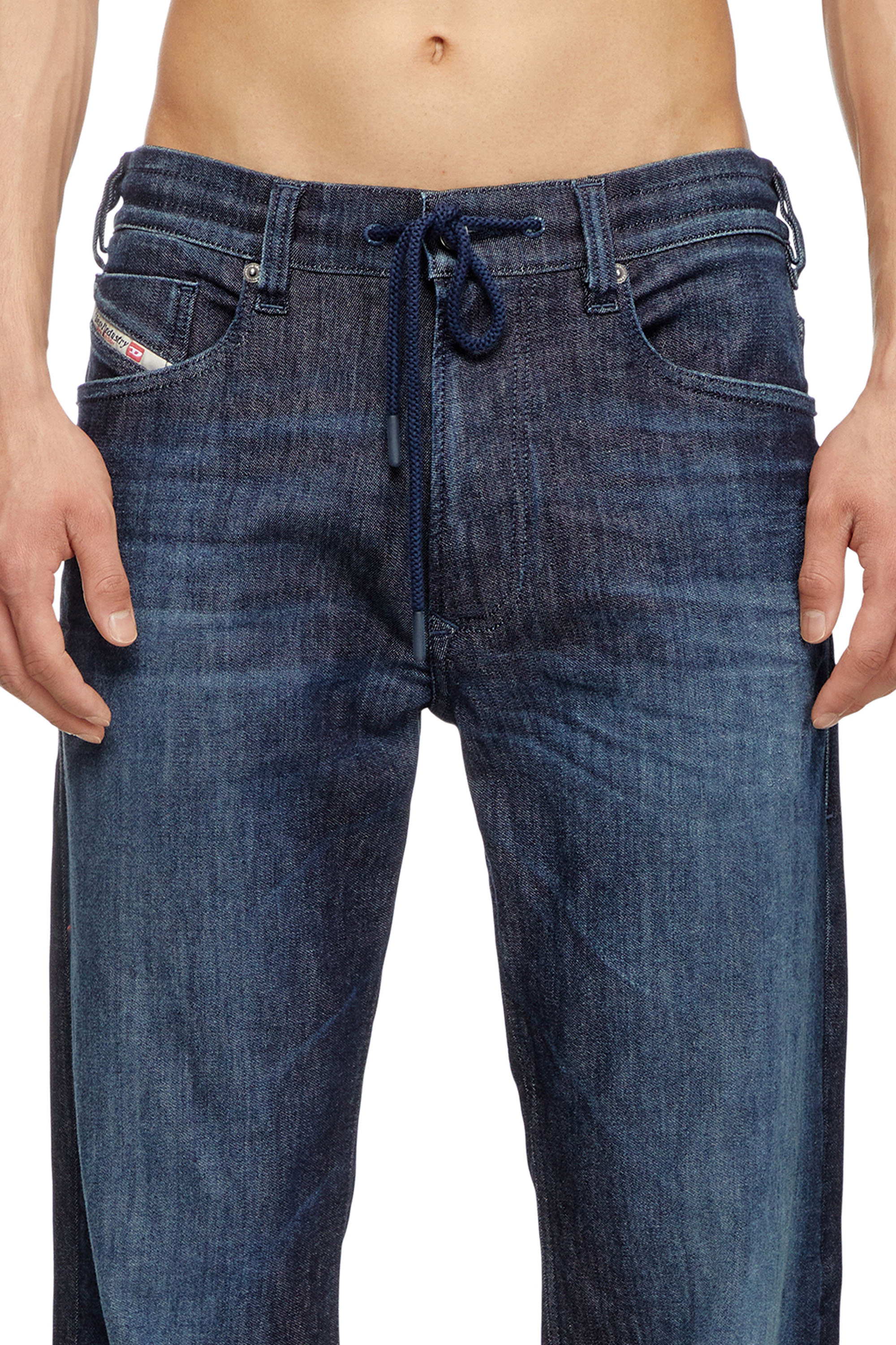 Diesel - Man's Relaxed 2080 D-Reel Joggjeans® 09L11, Dark Blue - 3