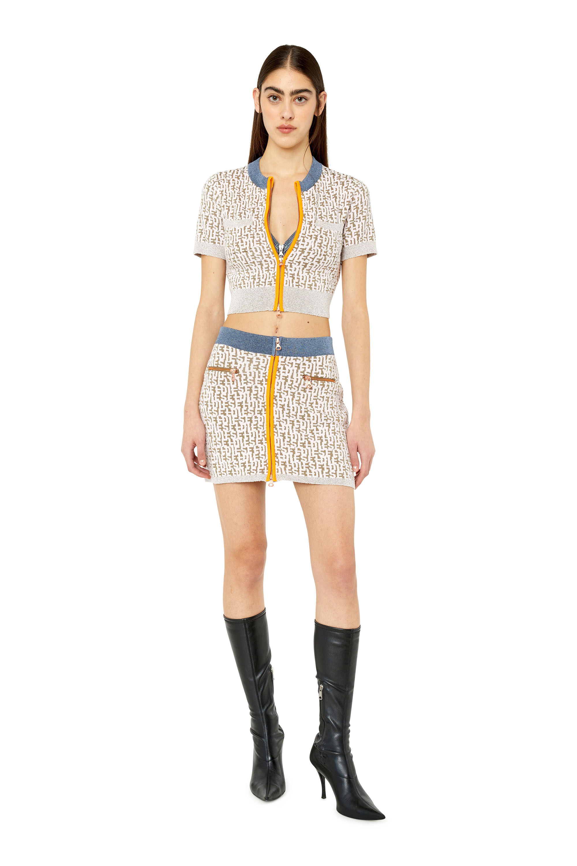 Diesel - M-ATHILDETTE, Brown/White - Image 2