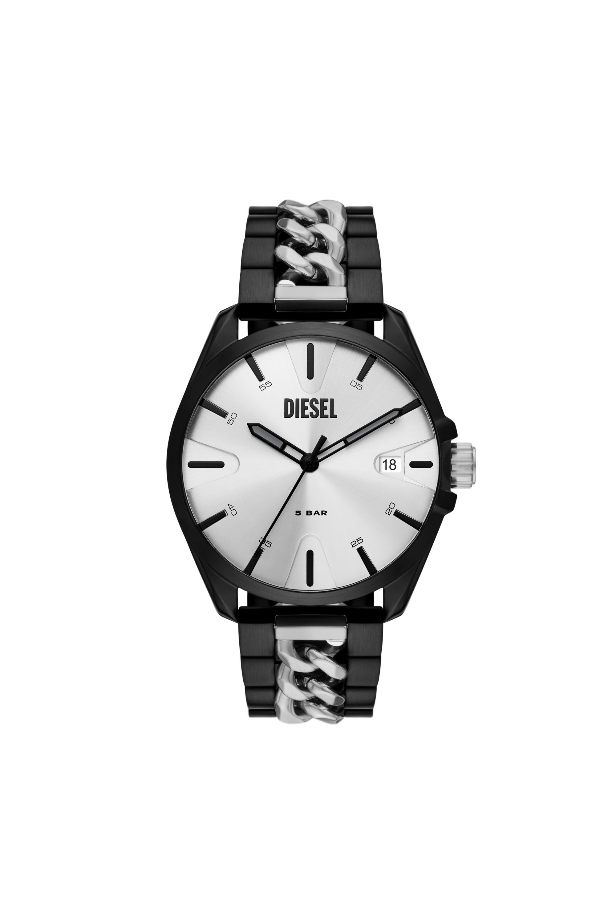 Men's Split White Silicone Watch | DZ4631 Diesel