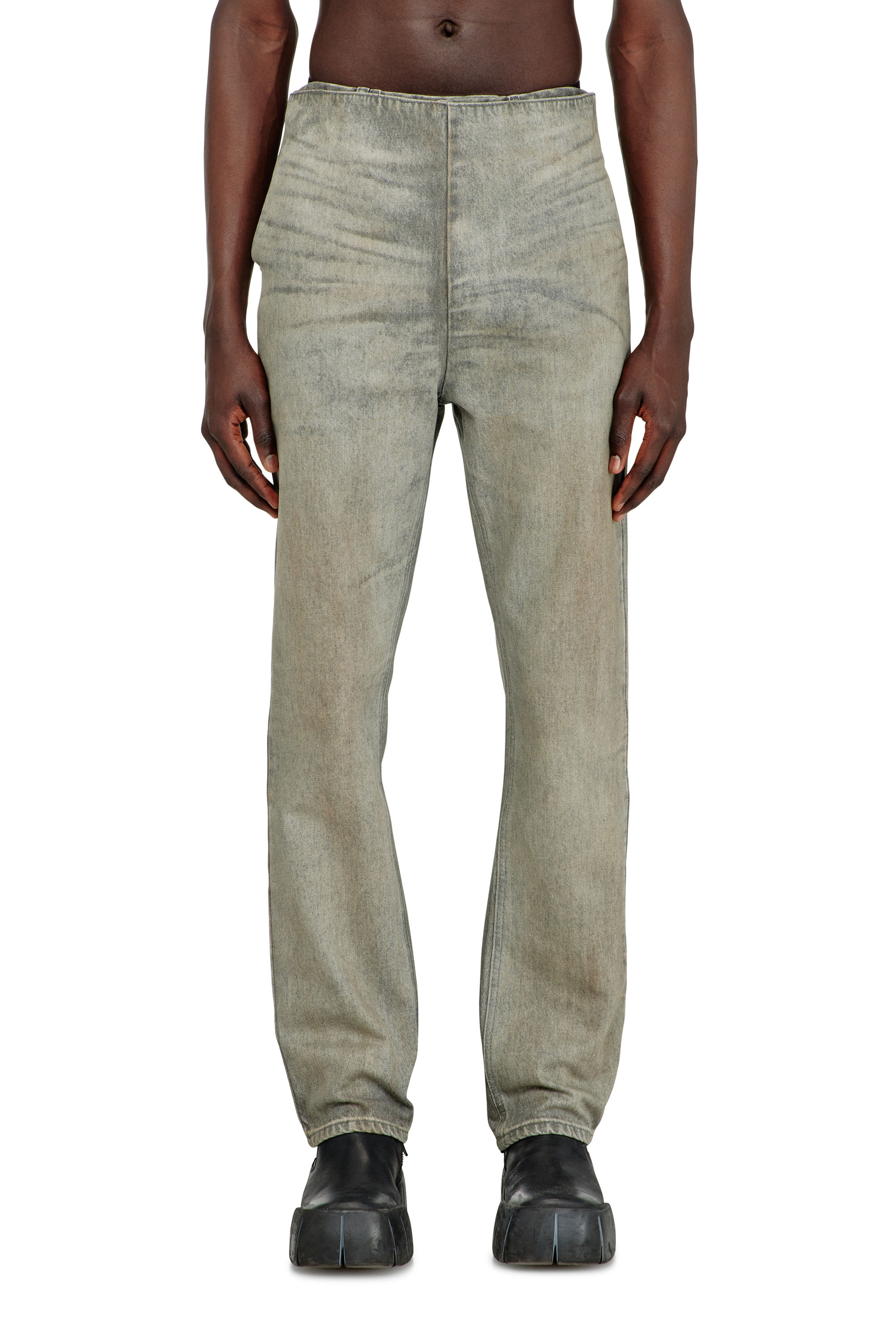Diesel - Man's Slim Jeans D-THANOR 09P24, Grey - 1