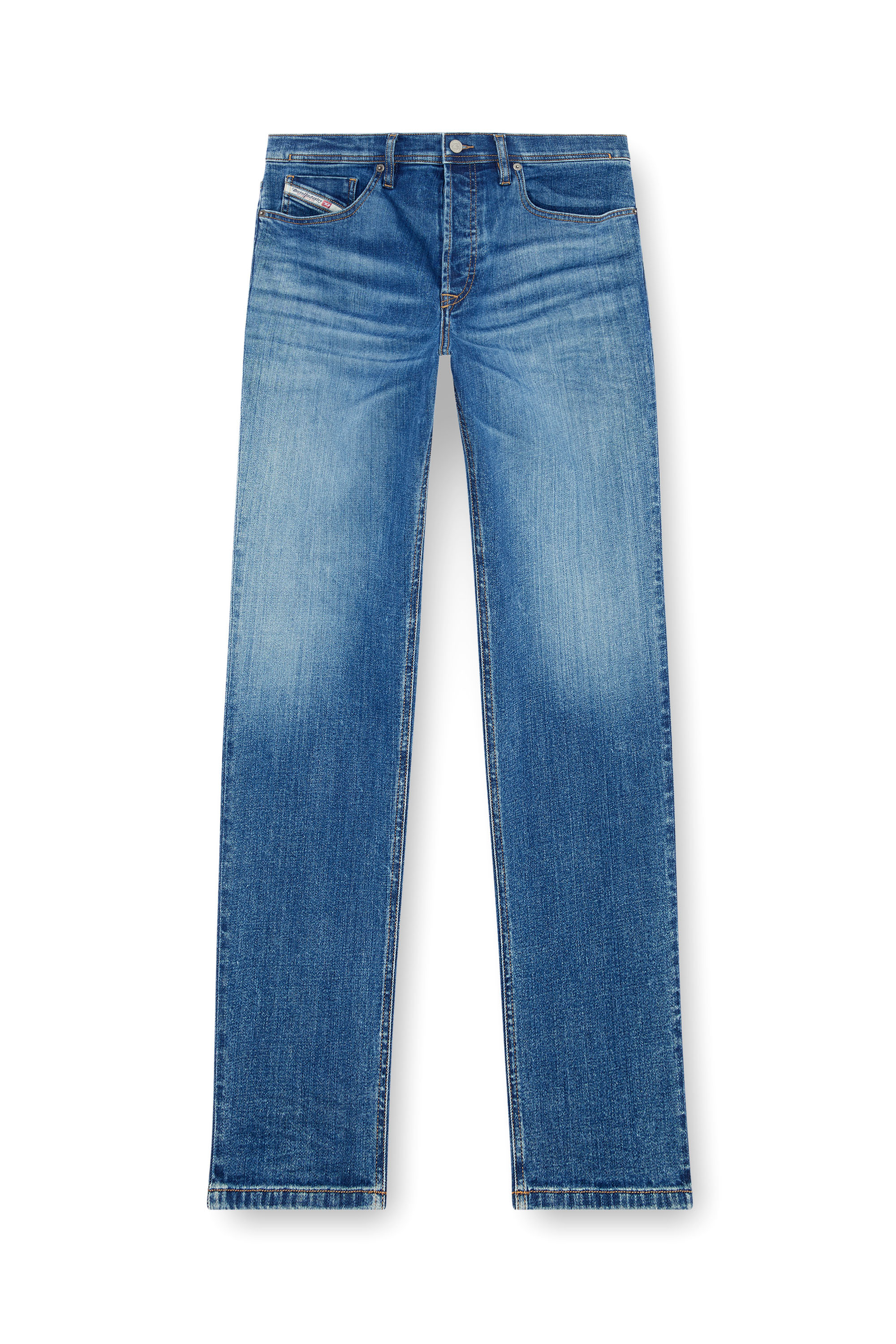 Diesel - Tapered Jeans 2023 D-Finitive 0GRDP, Medium blue - Image 5