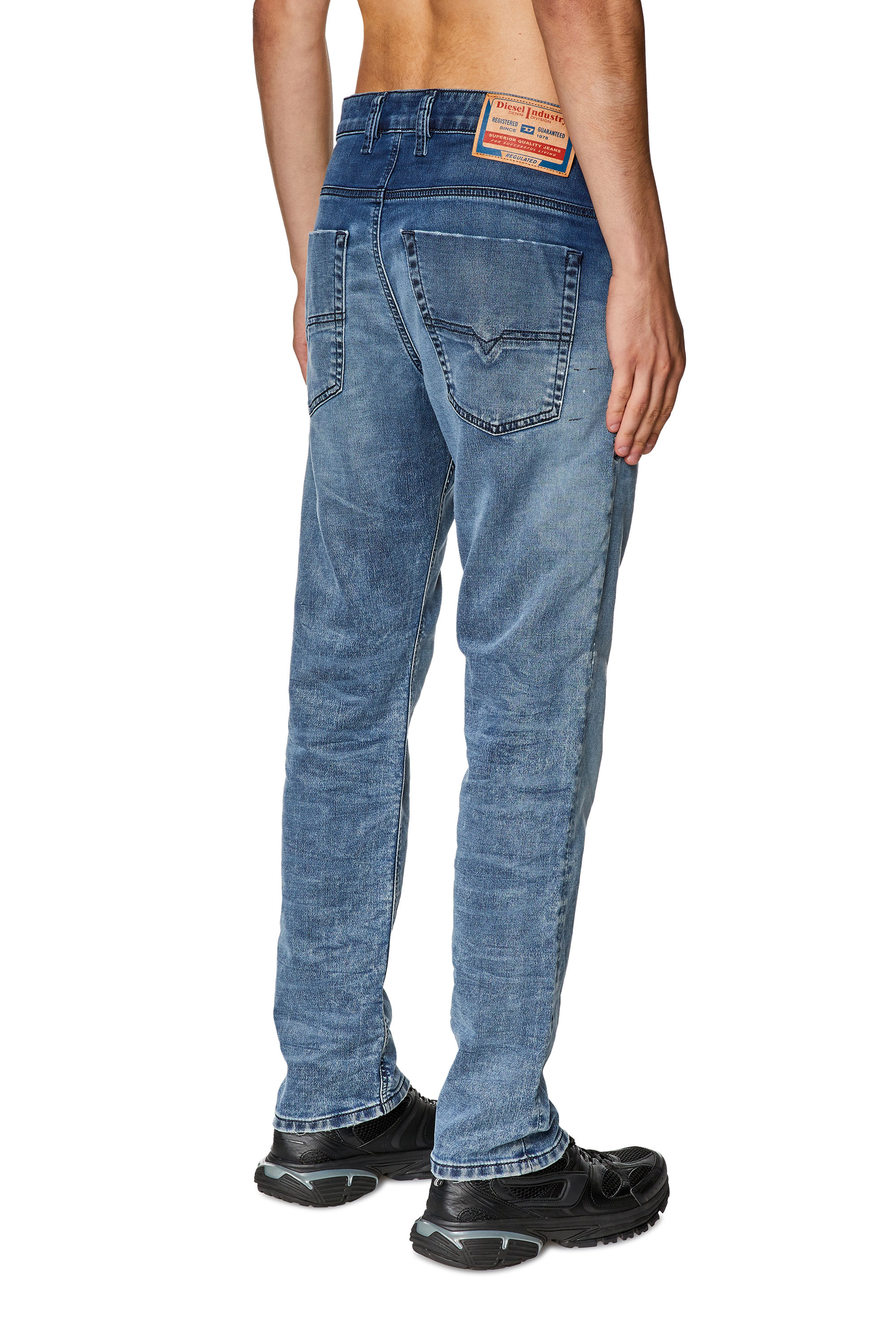 Diesel - Tapered 2030 D-Krooley Joggjeans® 09I75, Medium blue - Image 3