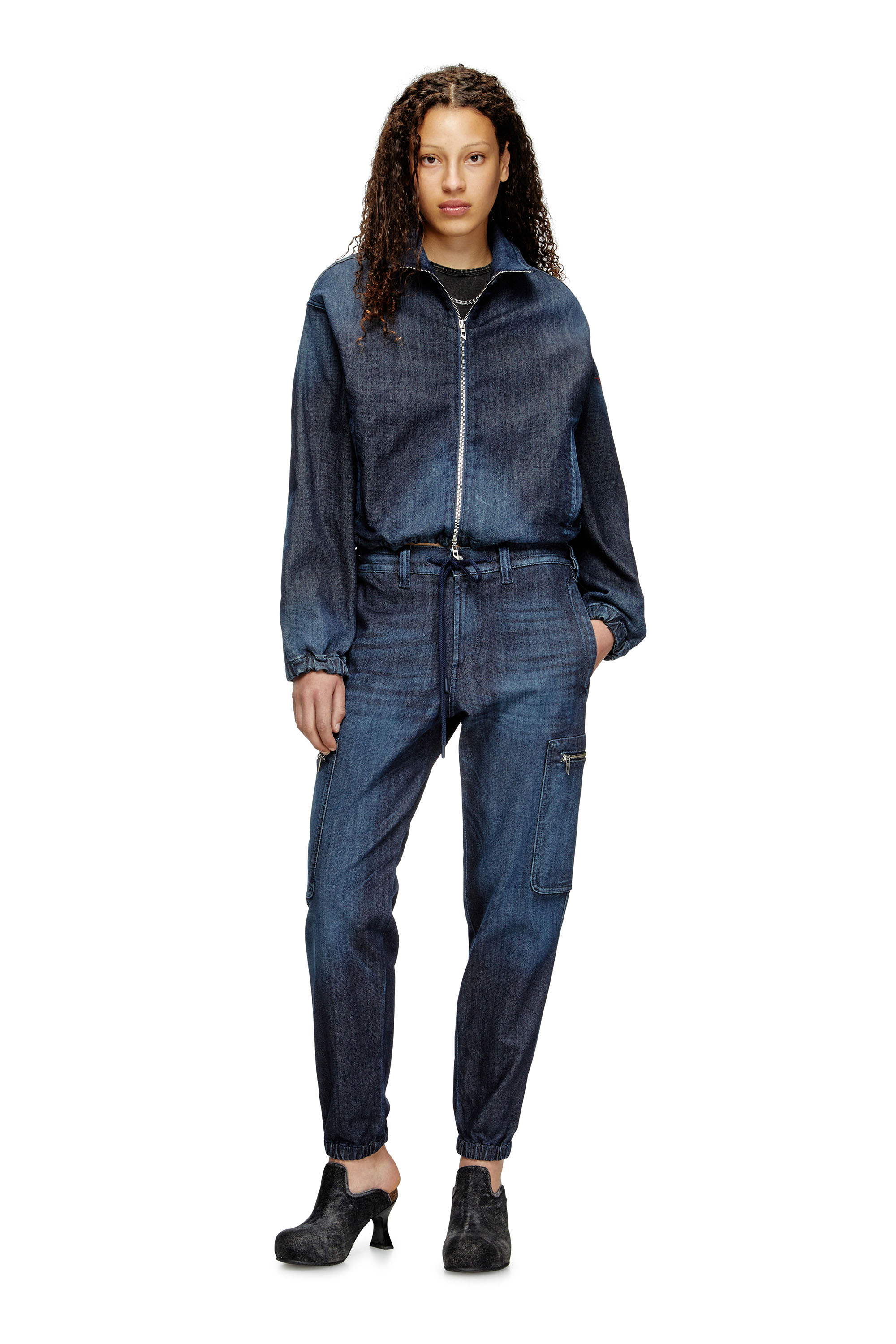 Diesel - Unisex's Slim D-Lab JoggJeans&reg; 09L11, Dark Blue - 2