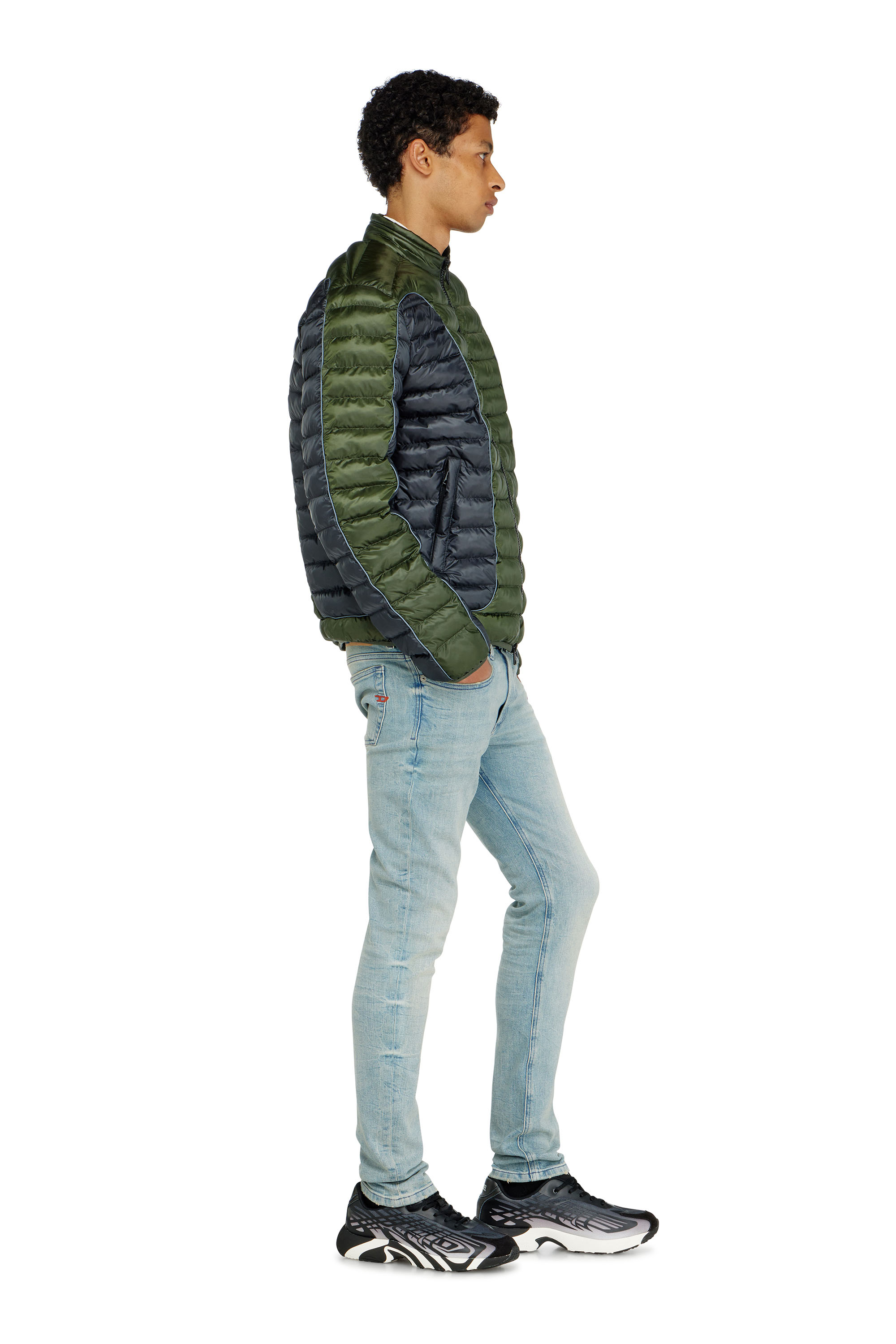Diesel - Man's Skinny Jeans 1979 Sleenker 0KBBF, Light Blue - 2