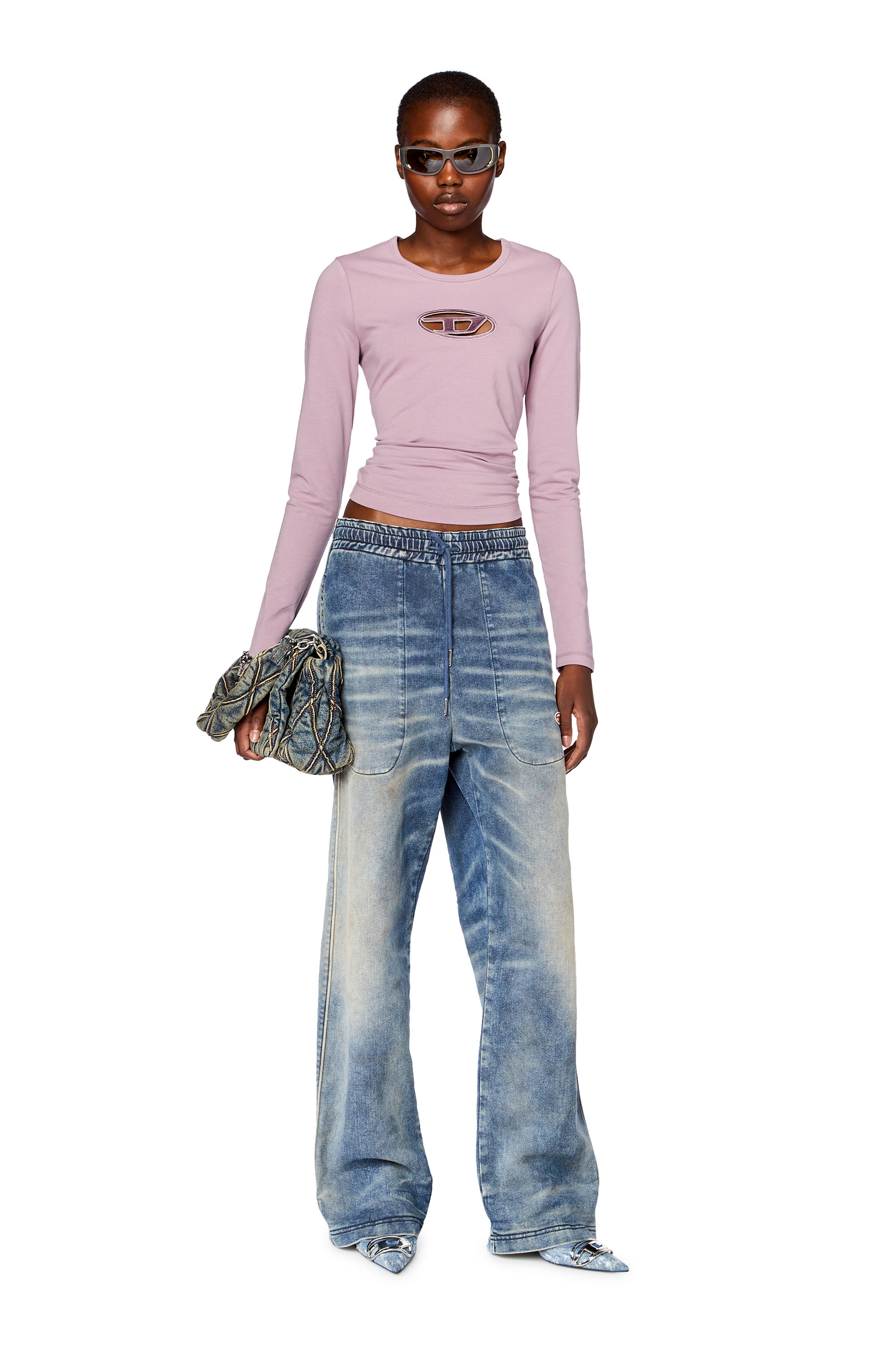 Diesel - T-ANGIE-LS, Lilac - Image 3