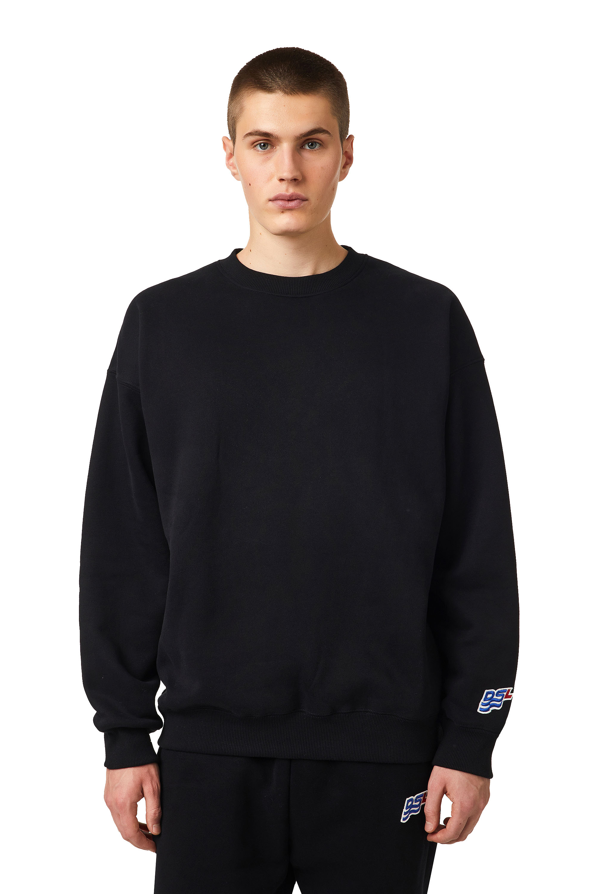 S-MART-RIB-B1, Black - Sweaters