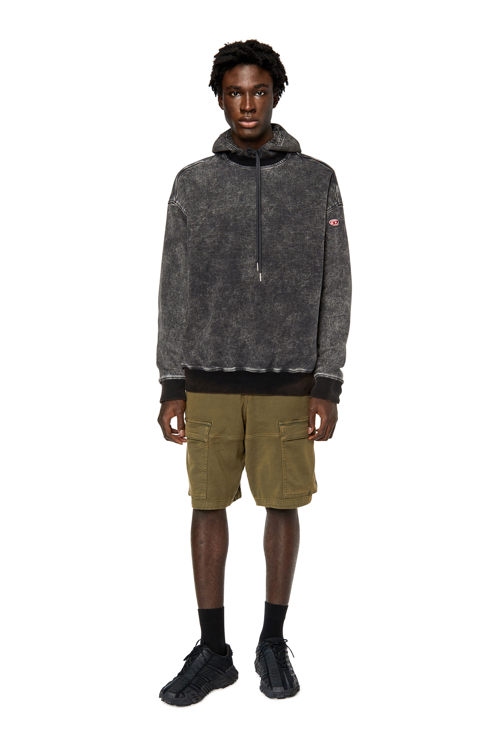 Diesel - D-KROOLEY-CARGO-SHORT JOGG, Military Green - Image 2