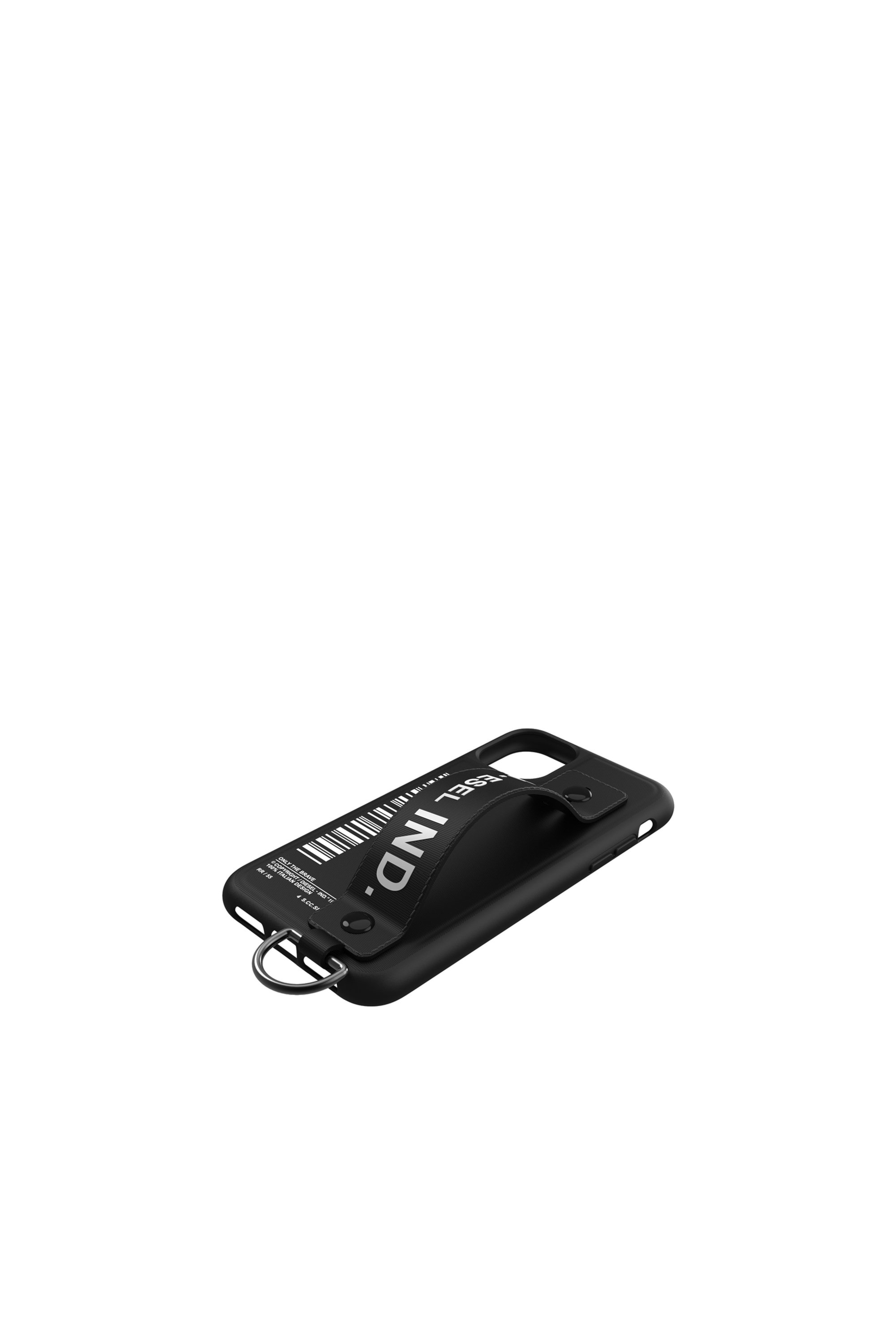 Diesel - 42004 STANDARD CASE, Unisex's Handstrap case for iPhone 11 in Black - 4
