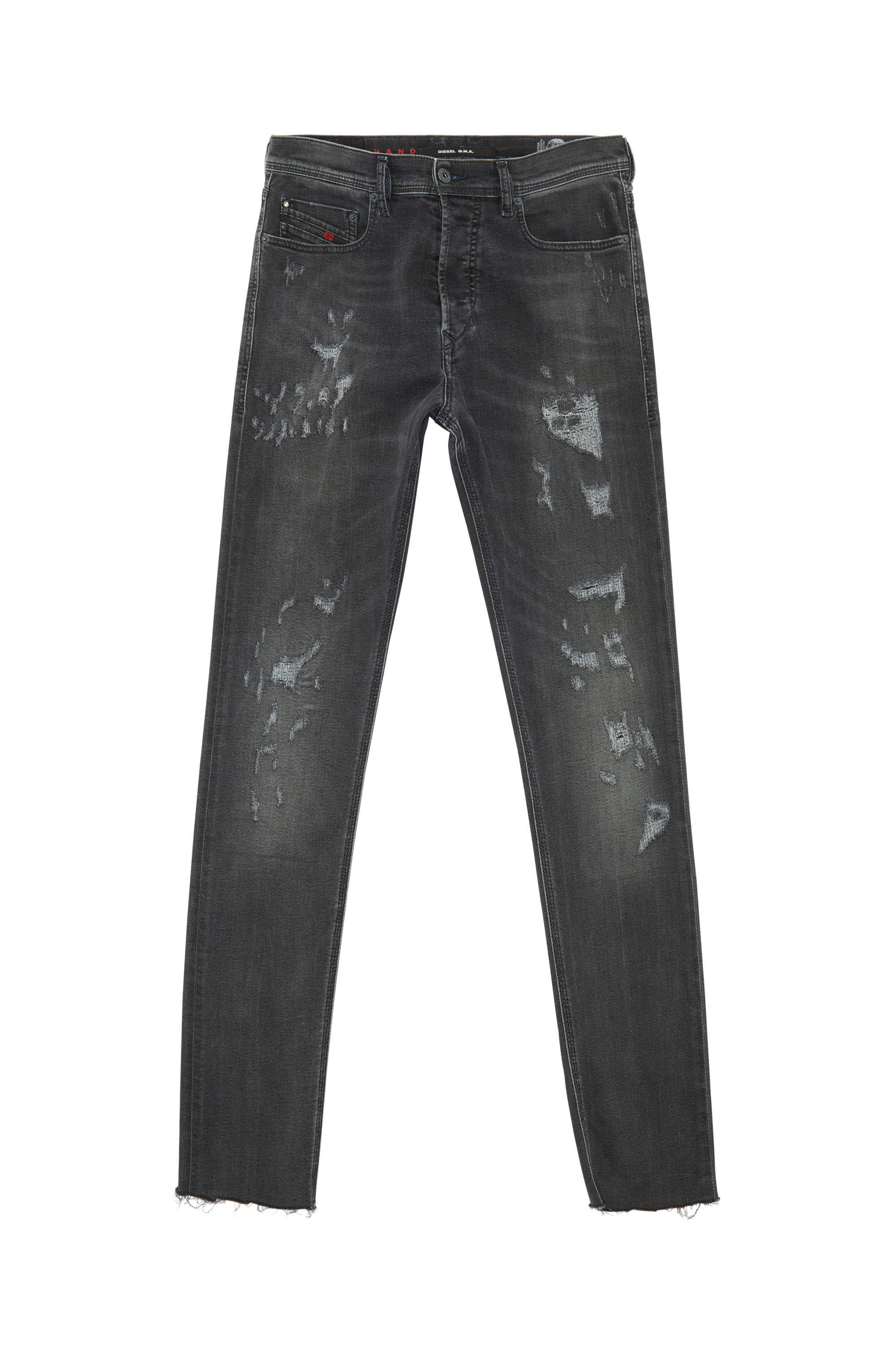 Diesel - TEPPHAR, Man's Man - Jeans Black/Dark grey in Black/Dark grey - 1