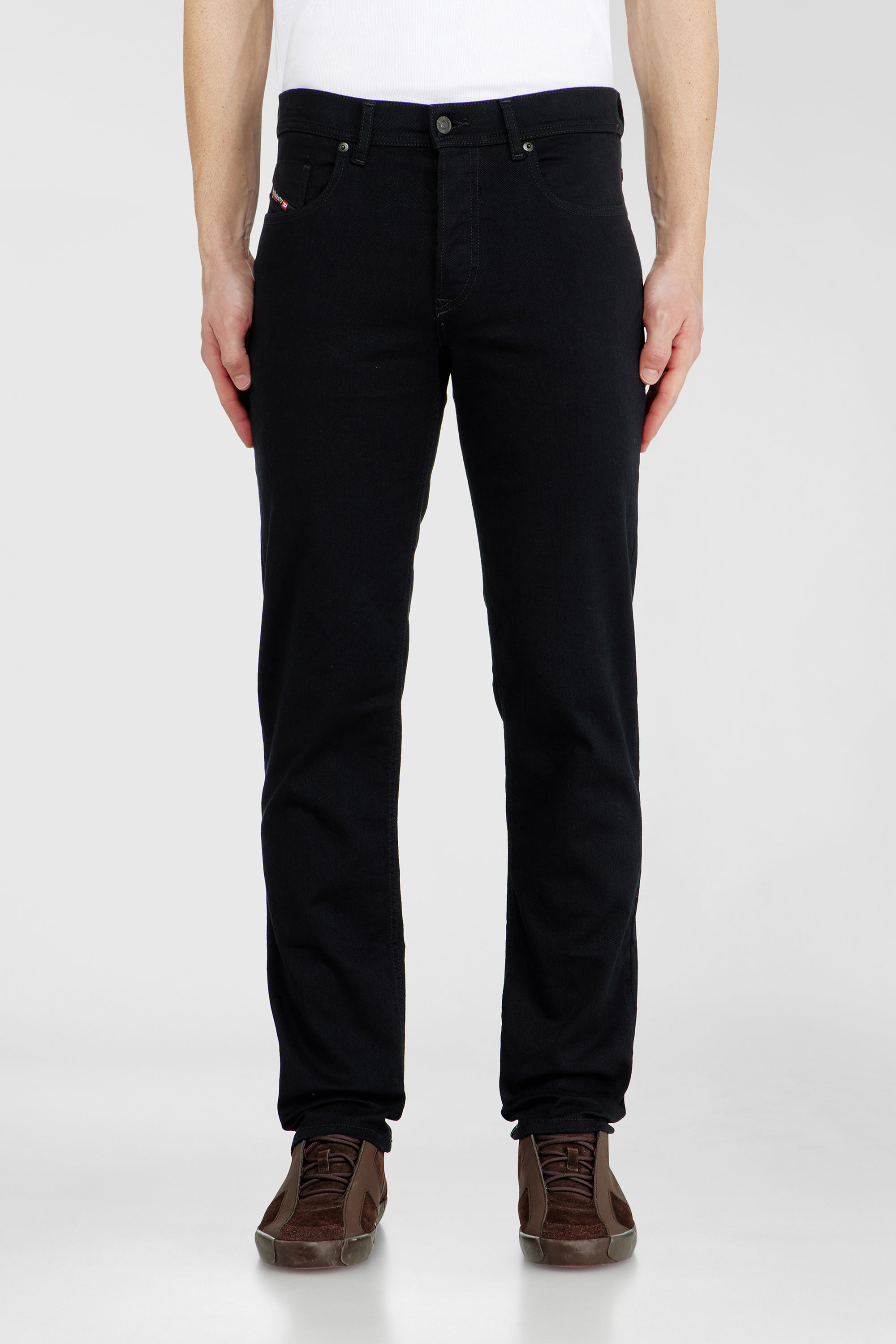 Diesel - Man's Regular Jeans 2023 D-Finitive 069YP, Black/Dark grey - 4