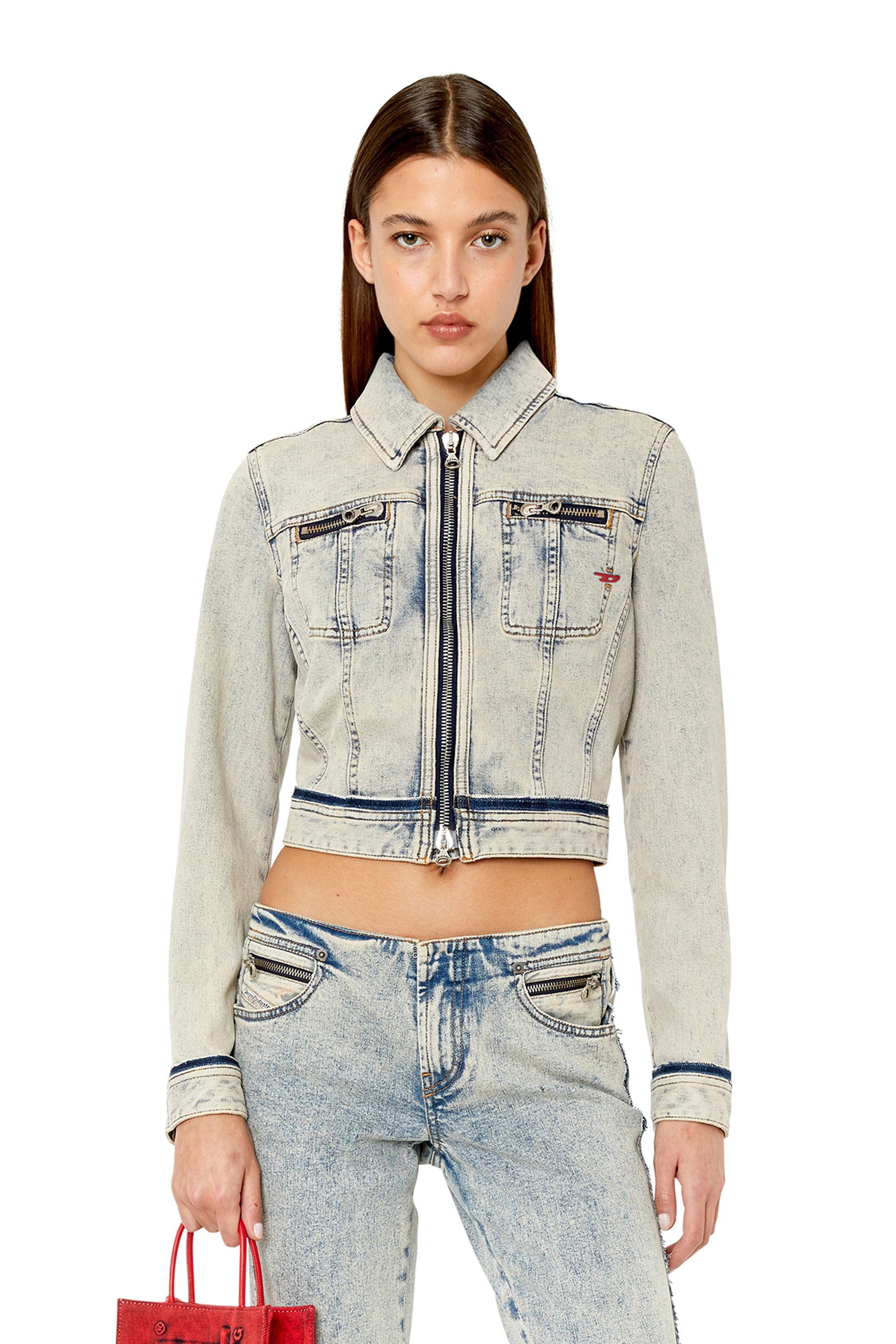 Diesel - DE-SLIMMY-RE, Light Blue - Image 1