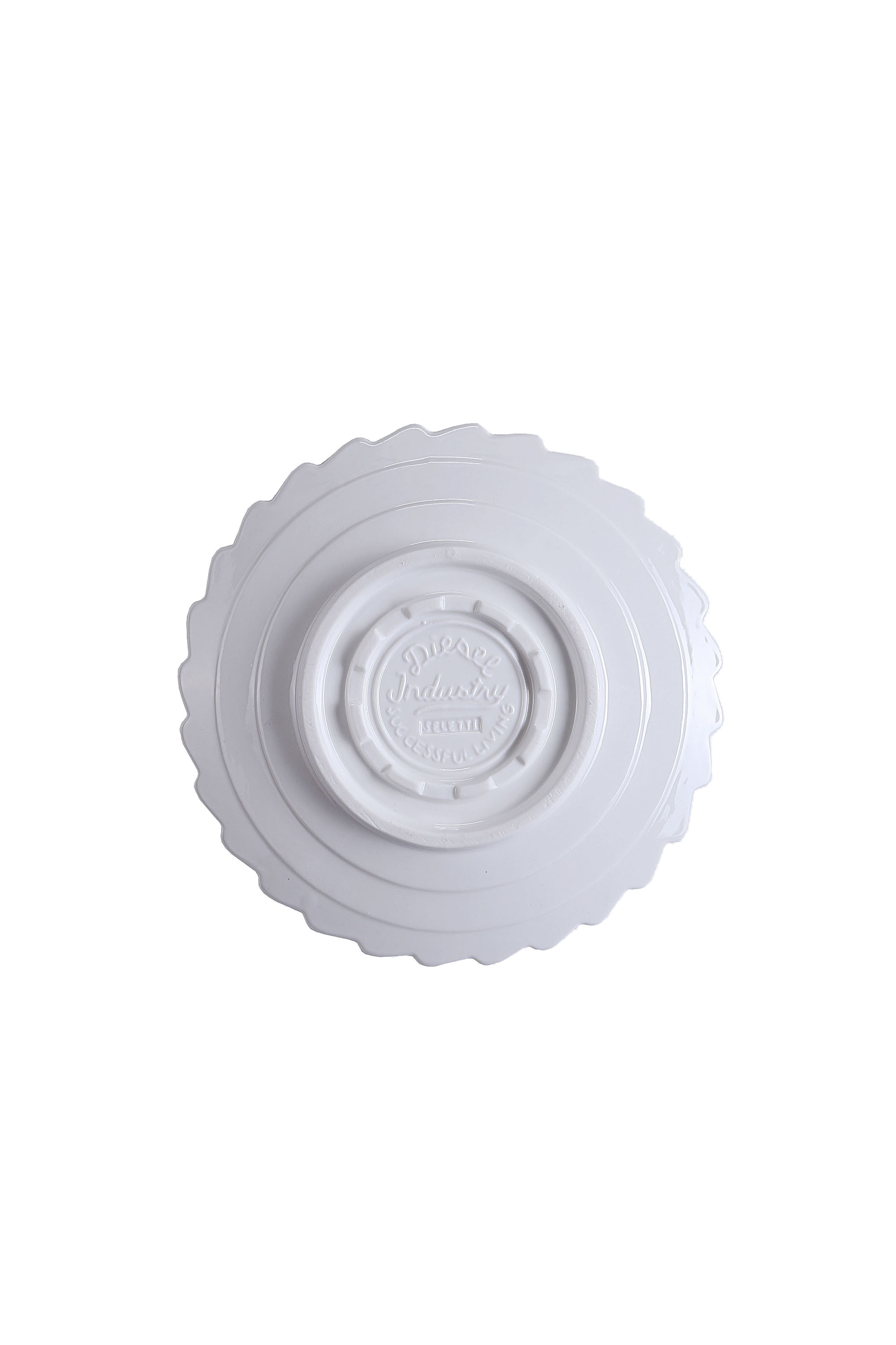 Diesel - 10986 MACHINE COLLEC, Unisex's Porcelain dessert plate in White - 2