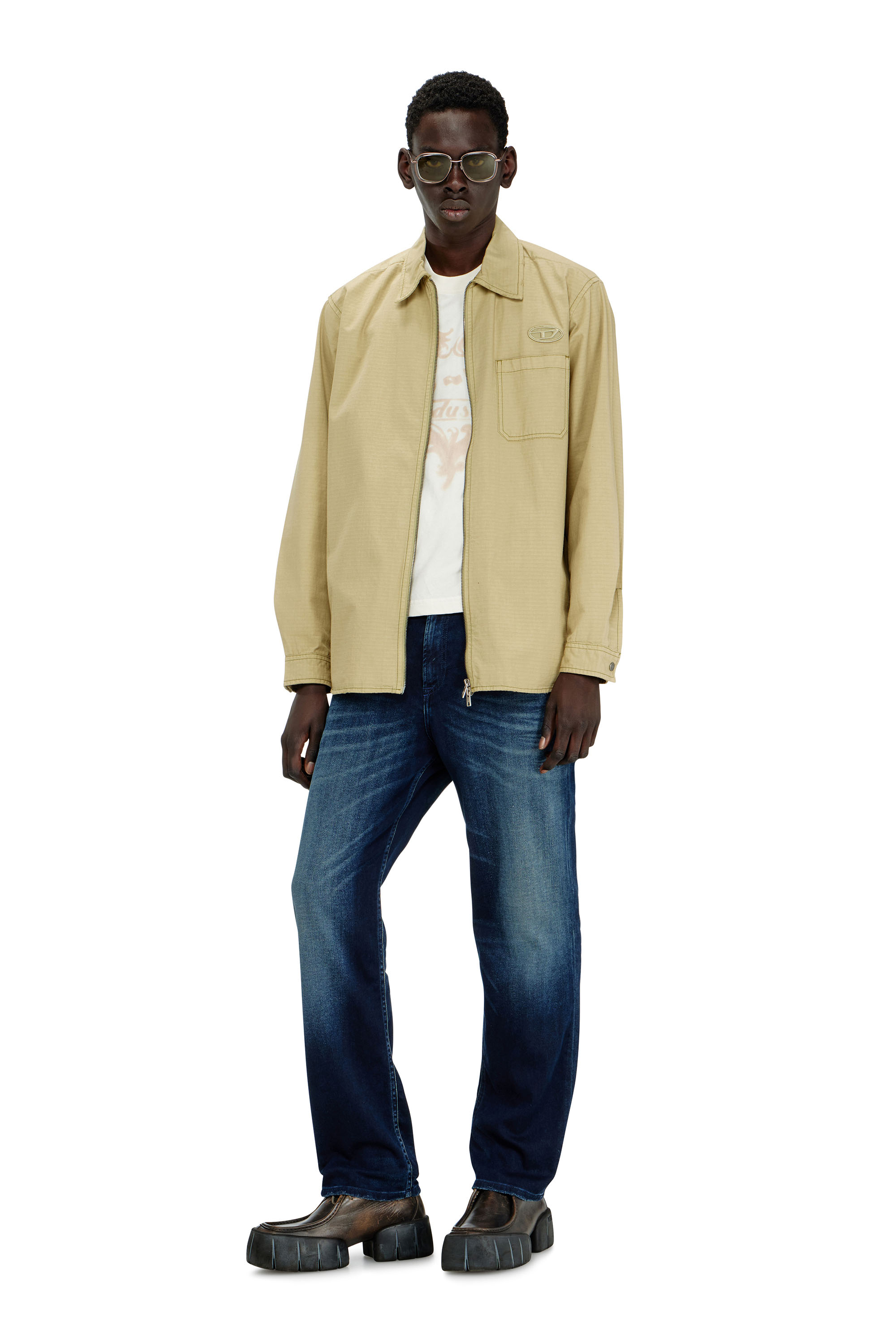 Diesel - Man's Regular 2090 D-Veekley Joggjeans&reg; 09P93, Dark Blue - 1